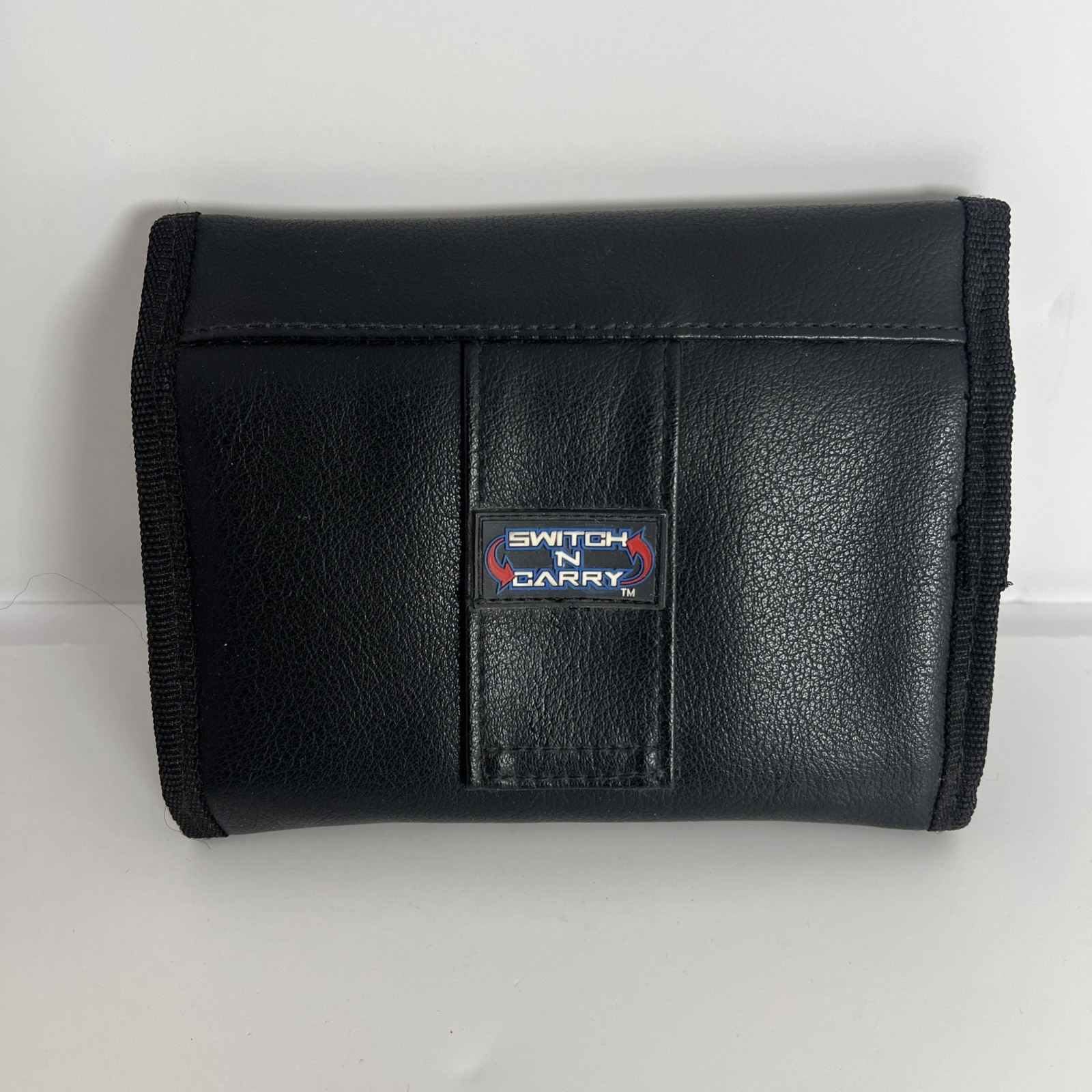 Nintendo DS Switch N Carry Black Synthetic Leather Carrying Case