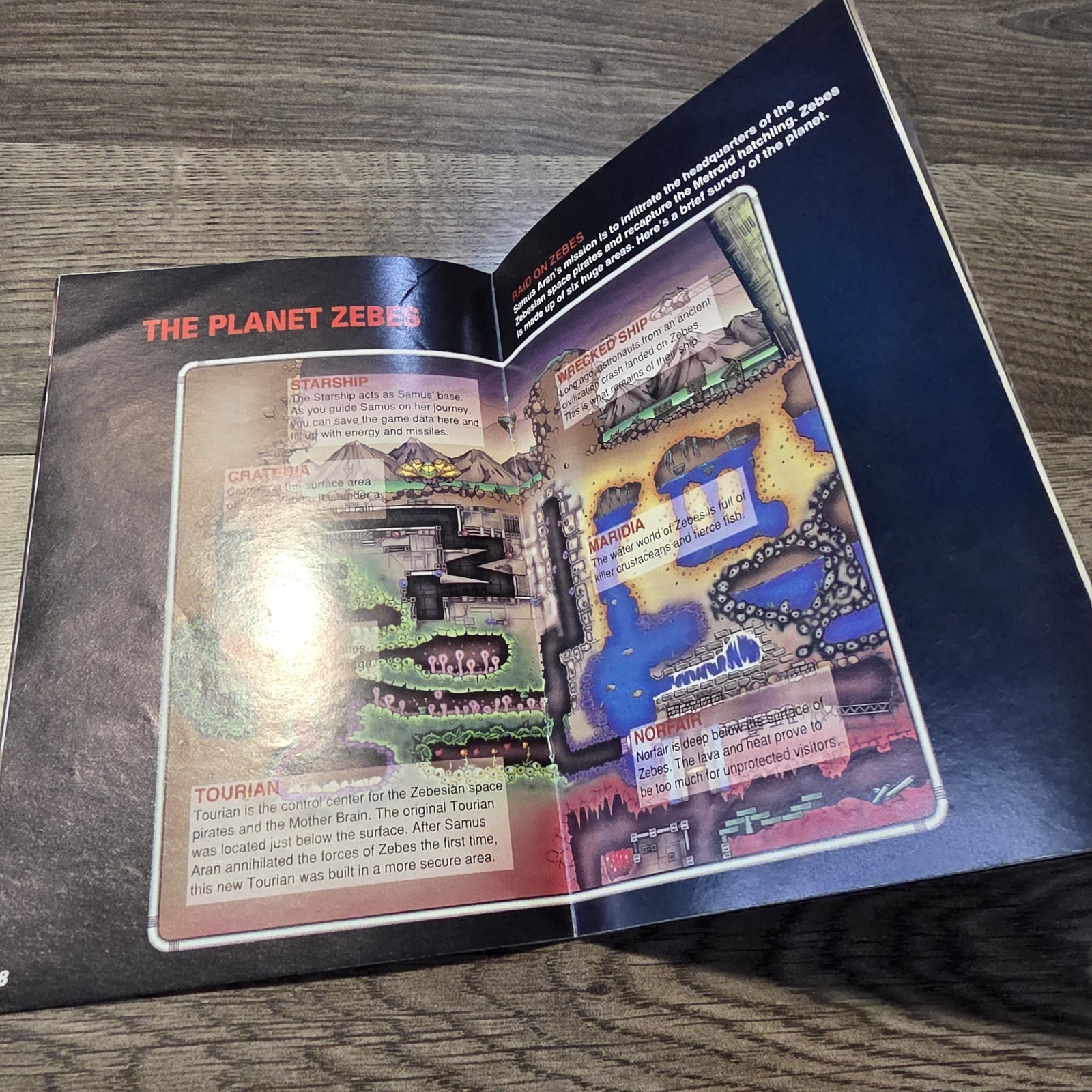 SNES Super Nintendo Super Metroid Instruction Booklet Manual Authentic Original