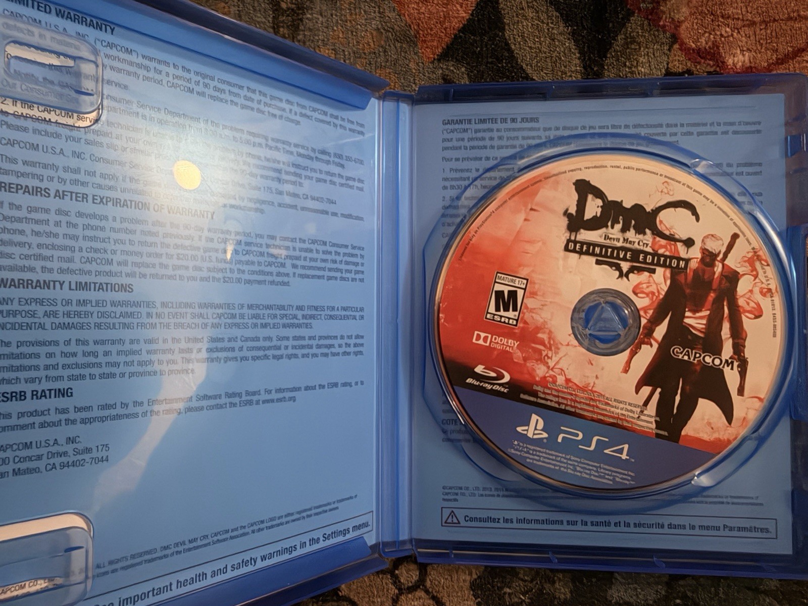 DmC: Devil May Cry — Definitive Edition (Sony PlayStation 4, 2015)