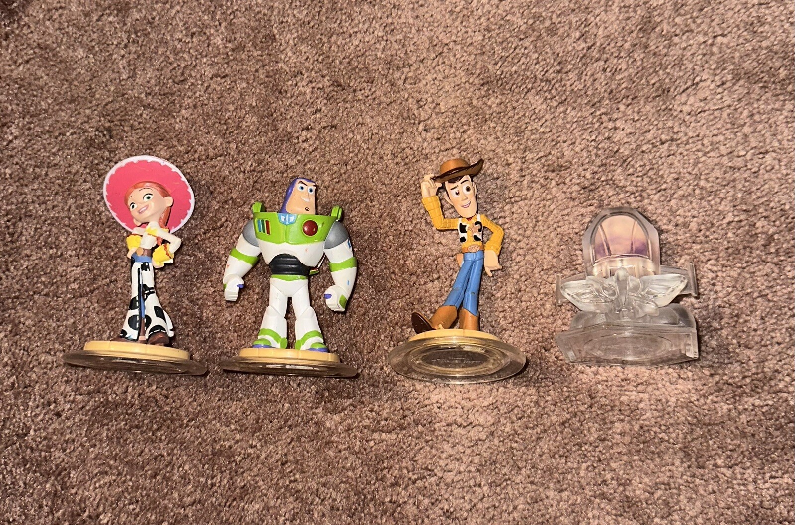 DISNEY INFINITY Toy Story Play Set Jesse Buzz & Woody Figures Wii Xbox 360 PS3