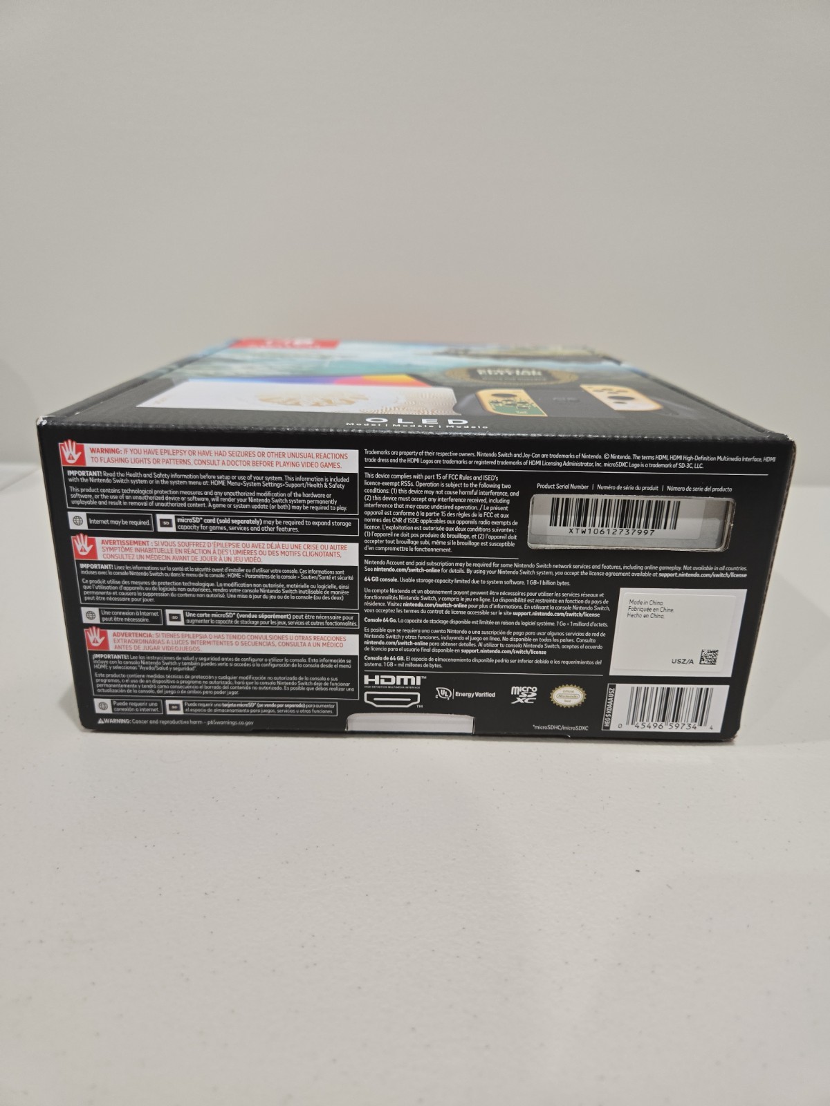 Nintendo Switch (OLED Model) HEG-001 The Legend of Zelda: Tears of the…