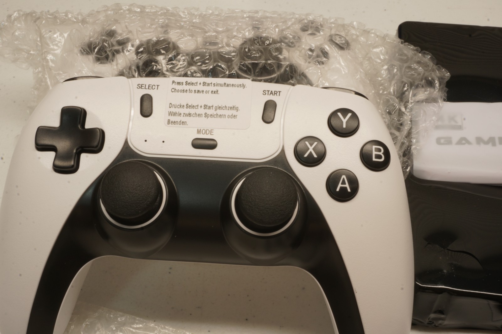 4K Game Stick 64G 20000 Video Game Console 2.4G Double Wireless Controller