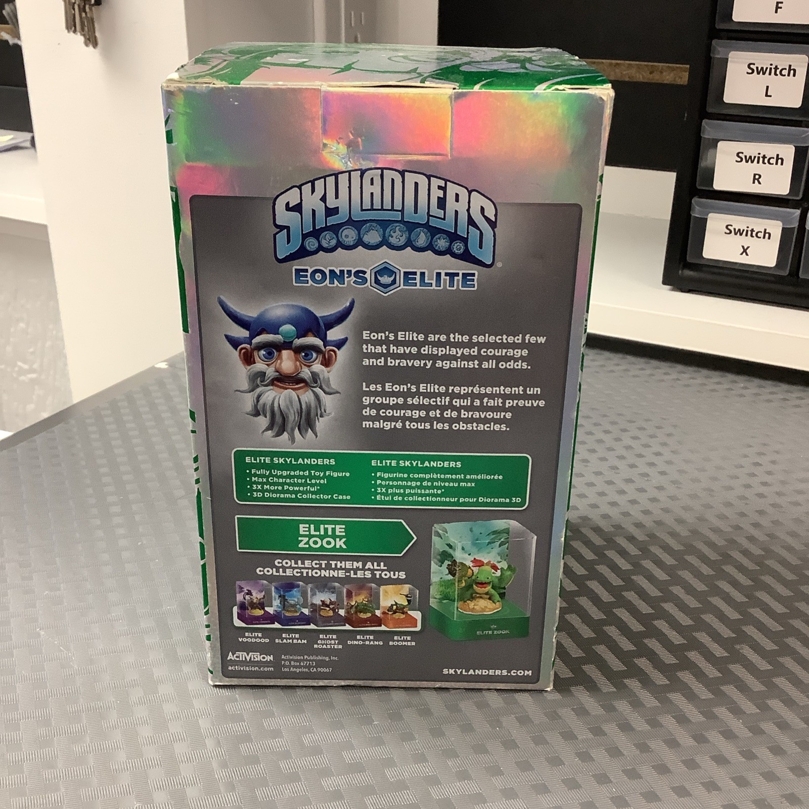 Skylanders Eon’s Elite – Elite Zook Figure Activision! Open Box! Authentic!