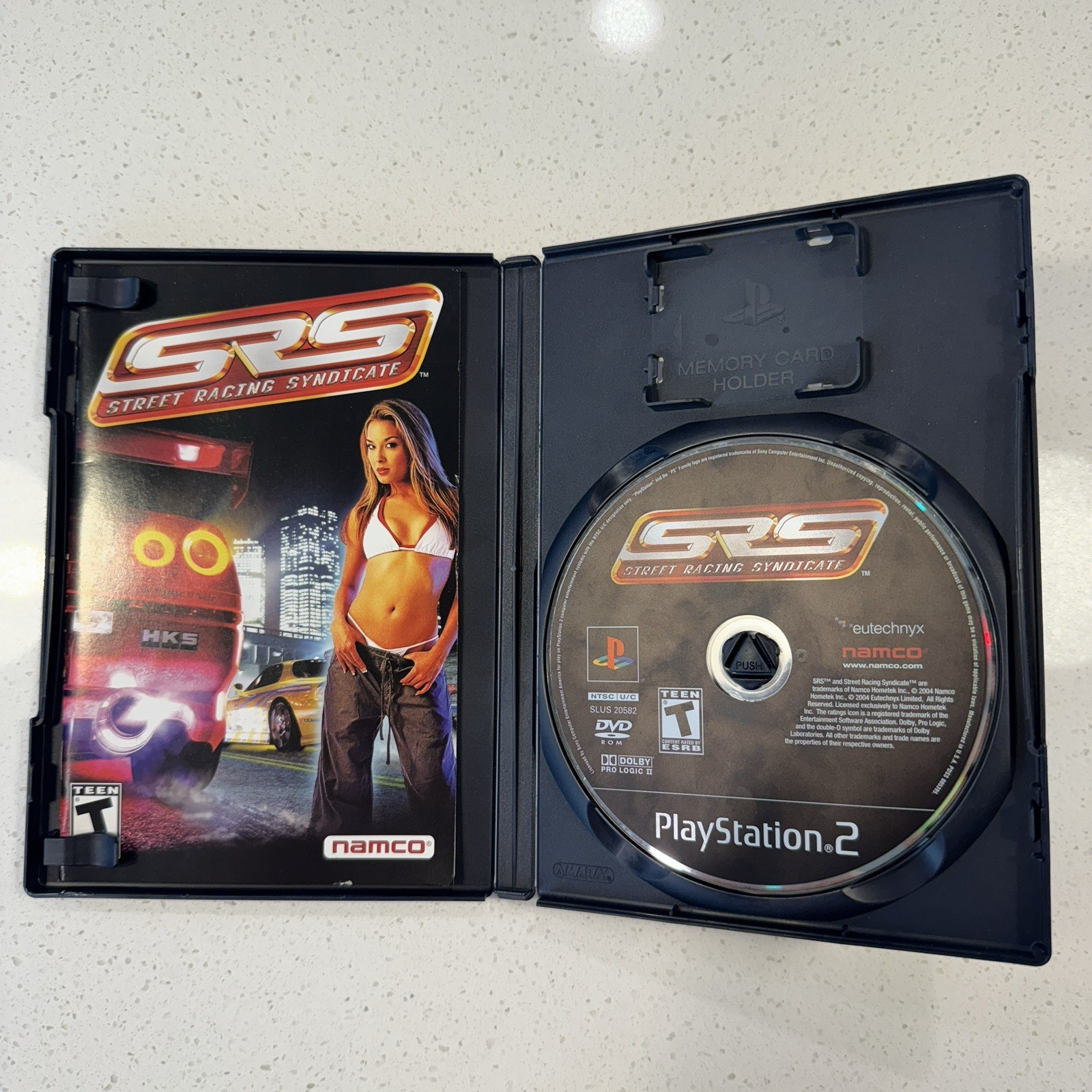 SRS: Street Racing Syndicate (Sony PlayStation 2, 2004) PS2 Complete CIB Tested!