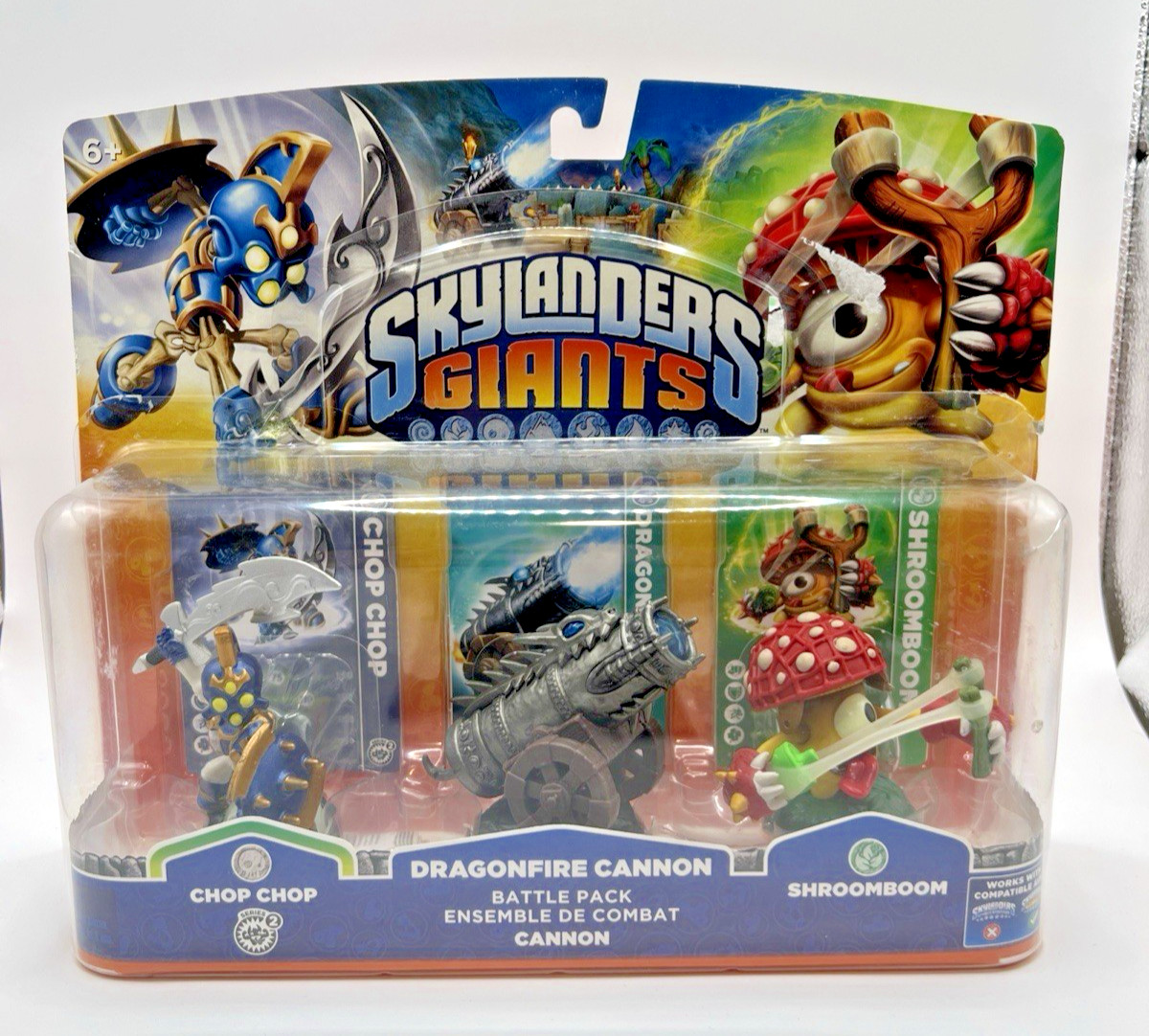 LOT! Activision Skylanders Pop Fizz Whirlwind Trigger Happy Chop Chop Shroomboom