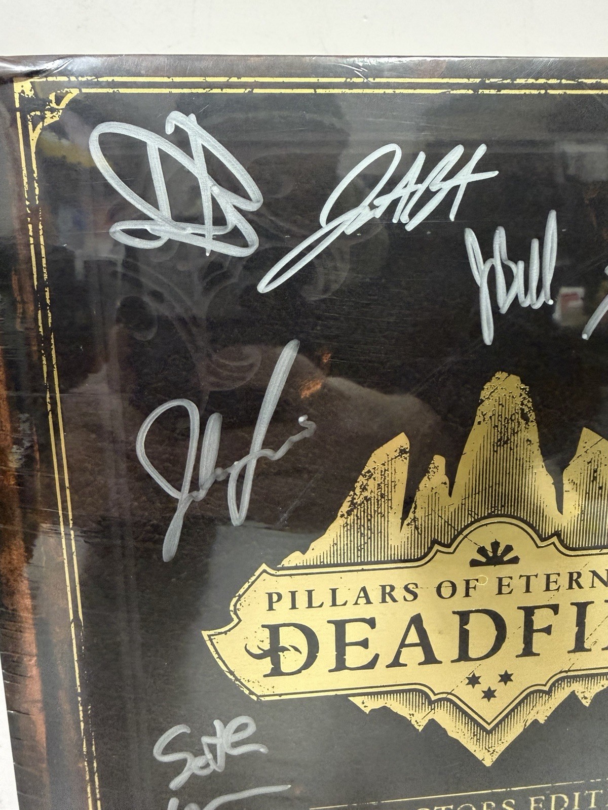 Pillars of Eternity II Deadfire Collector’s Edition Signed By Dev Team SEALED