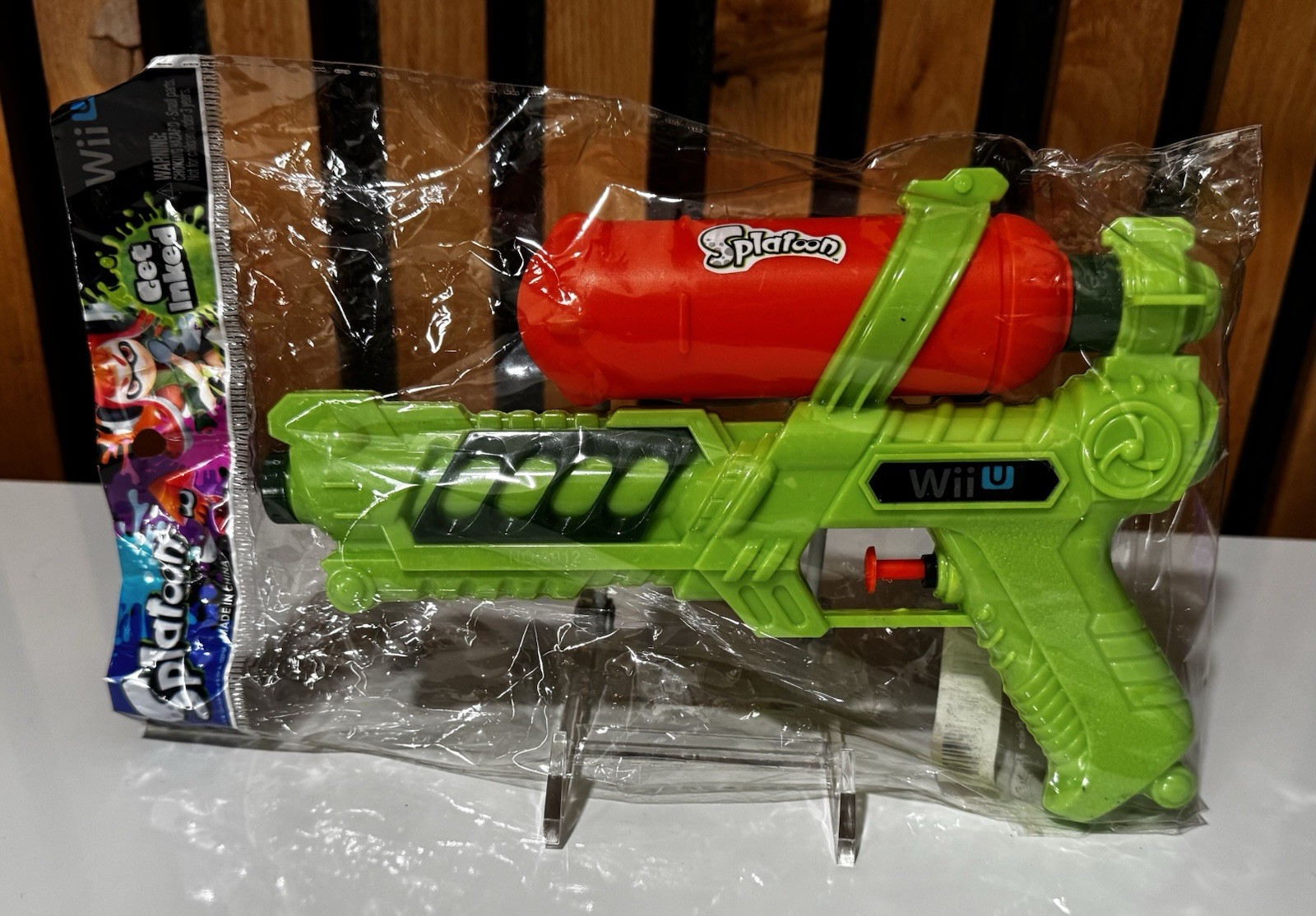 Splatoon Nintendo Wii U Promotional Toy Water Gun **BRAND NEW**