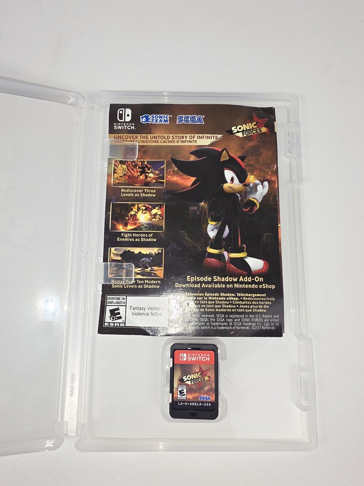 Sonic Forces Bonus Edition- Nintendo Switch