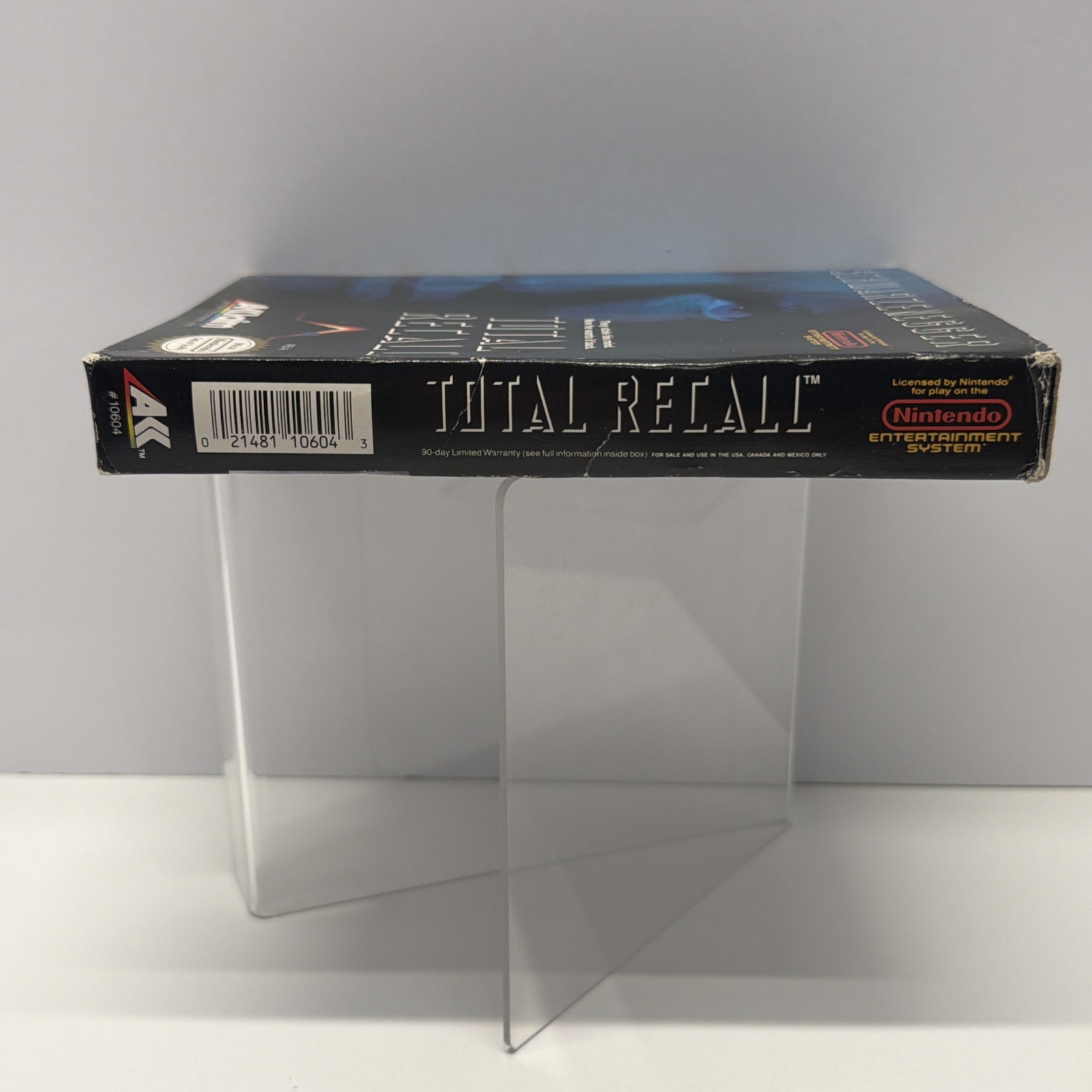 Total Recall (Nintendo Entertainment System, 1990) Retro Video Game NES Vntg