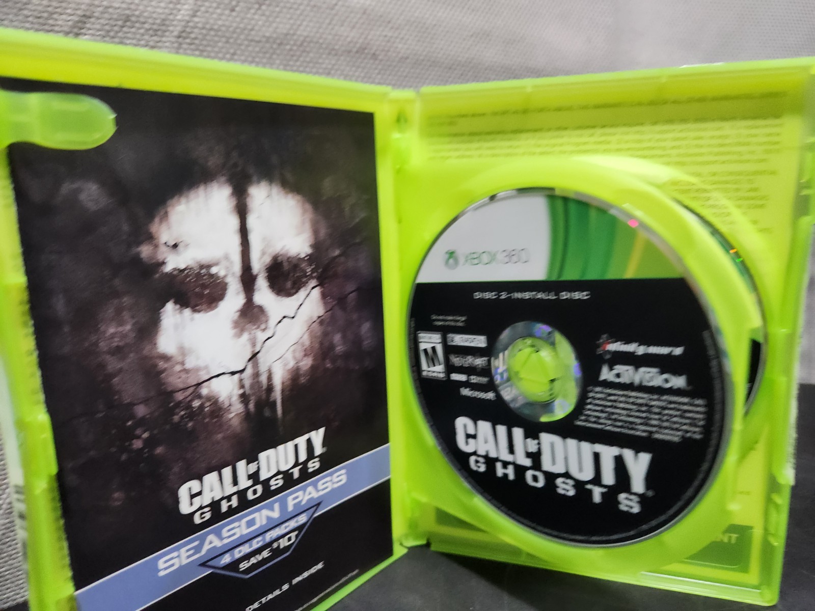 Call of Duty: Ghosts (Xbox 360, 2013) Complete w/ Manual – Tested Working
