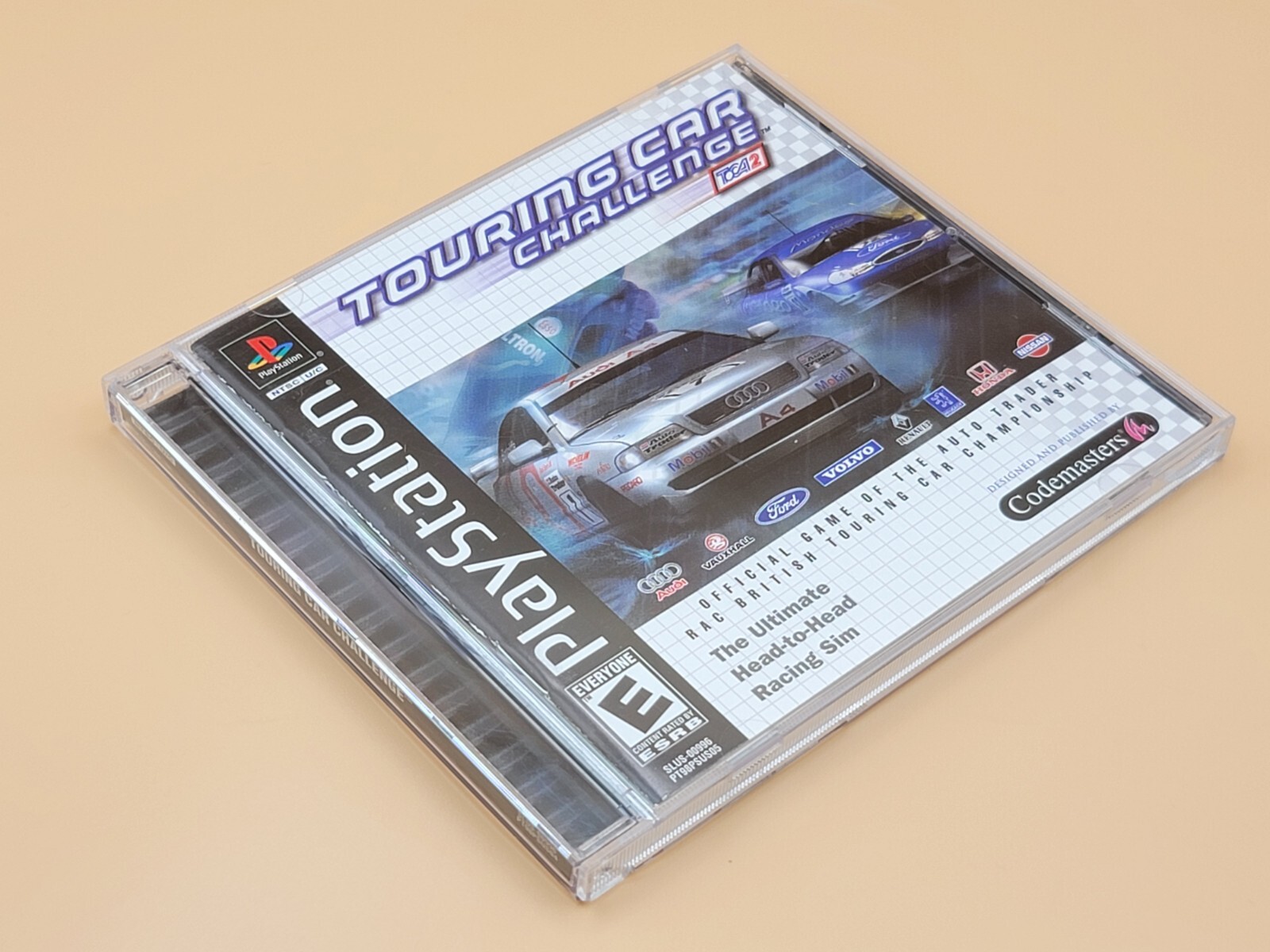 TESTED TOURING CAR CHALLENGE TOCA 2 PLAYSTATION 1 PS1 RARE BLACK LABEL COMPLETE