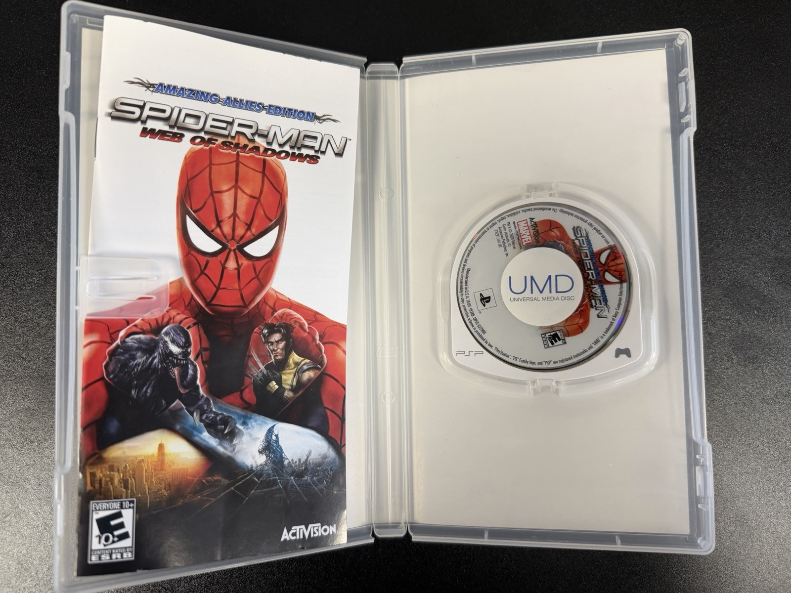 Spider-Man: Web of Shadows — Amazing Allies Edition (Sony PSP, 2008)