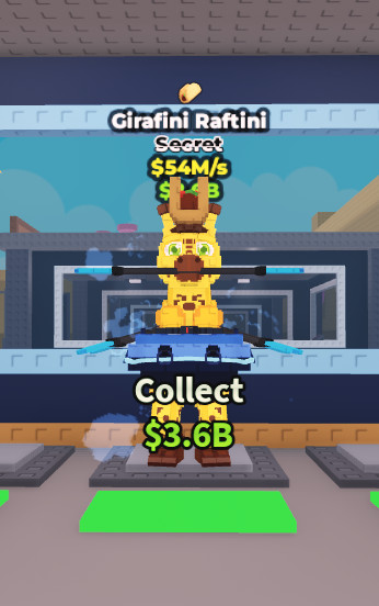 Steal A Brainrot | NEW Girafini Raftini | 54M/s