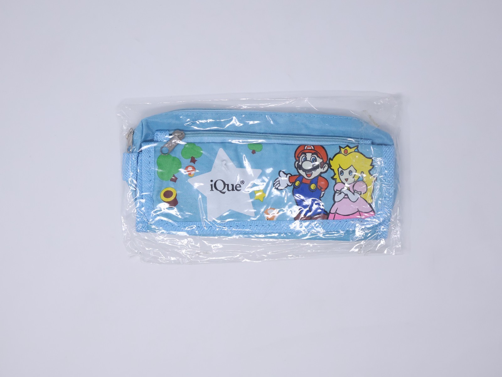 iQue Nintendo Mario Peach Pencil Case Pouch China Exclusive Sealed US Ship