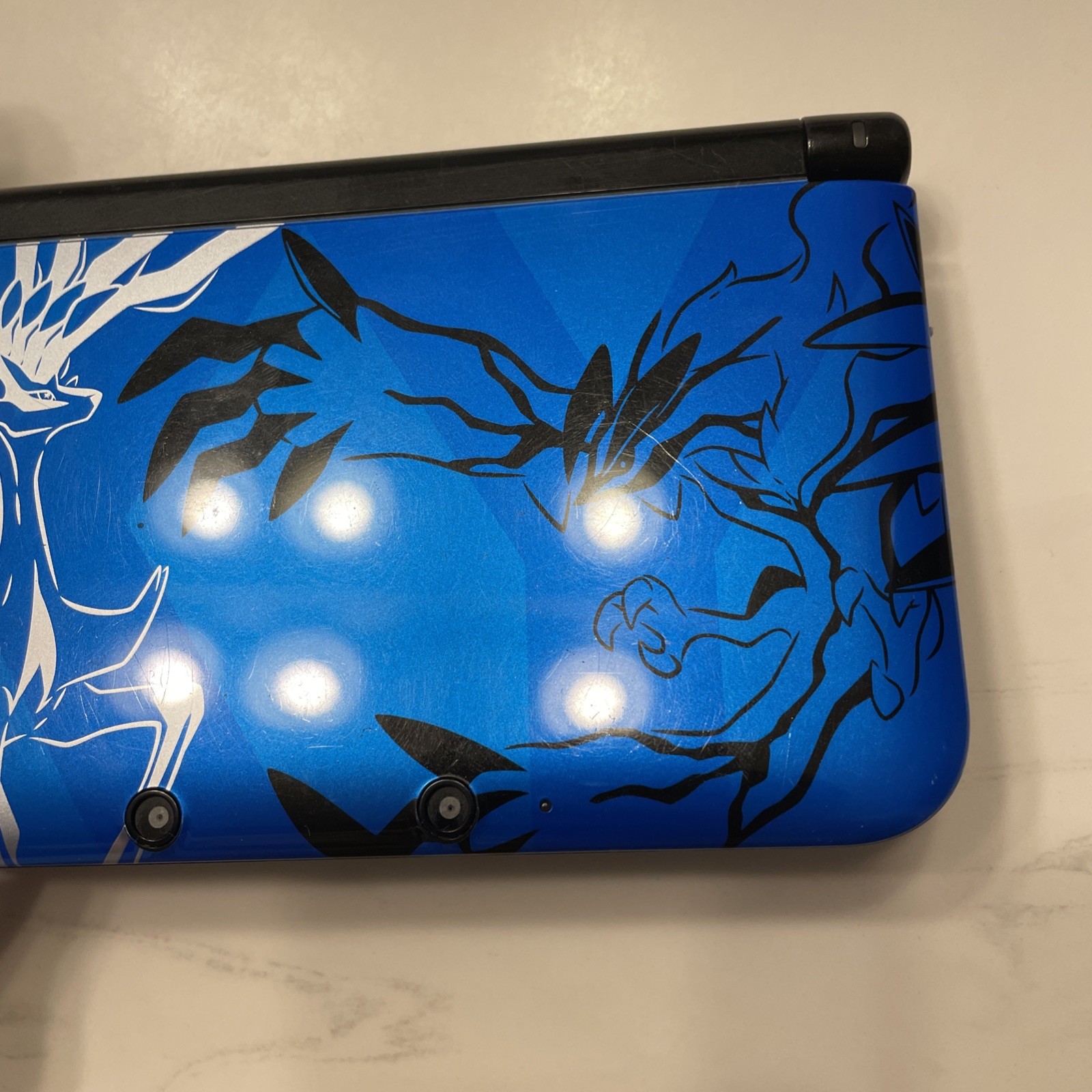 Tested USA VERSION Nintendo 3DS XL Pokémon X and Y blue version Handheld System