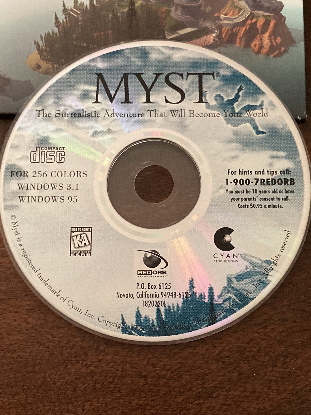 Riven PC, Solutions Book, Some Myst Disc, Not Sure If Myst Is Complete. See Pics