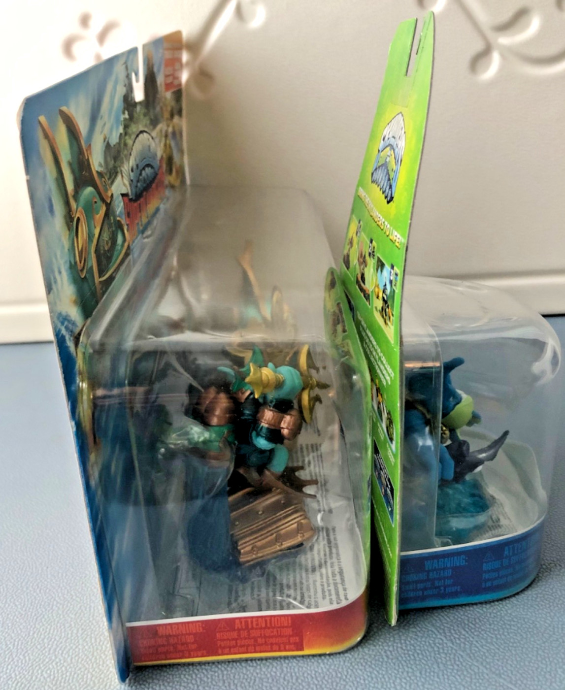 Skylanders SuperChargers Sea Racing Pack Gill Grunt Reef Ripper Sealed + Riptide