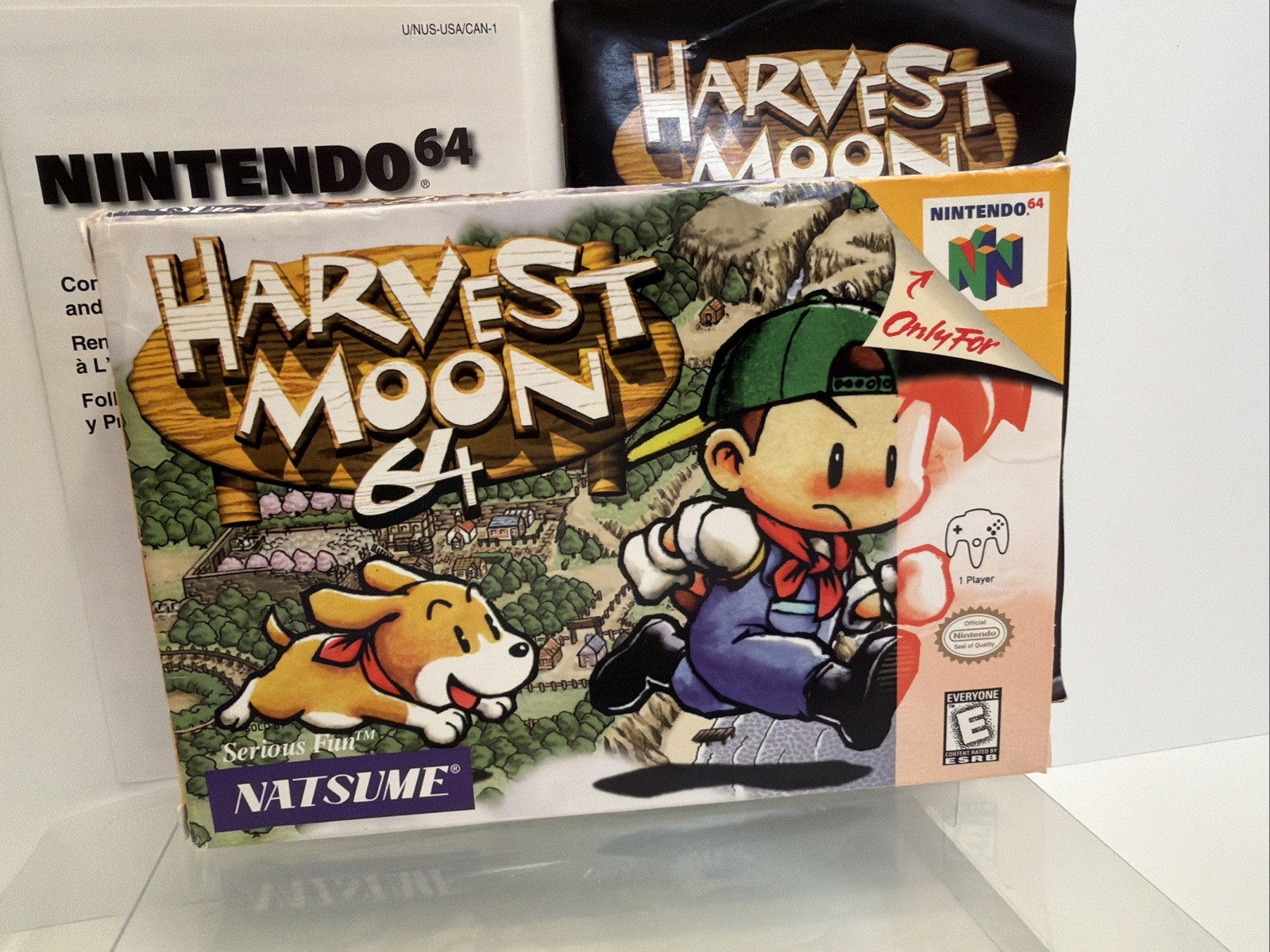 Harvest Moon 64 Nintendo 64 N64 Authentic Complete In Great Box! CIB