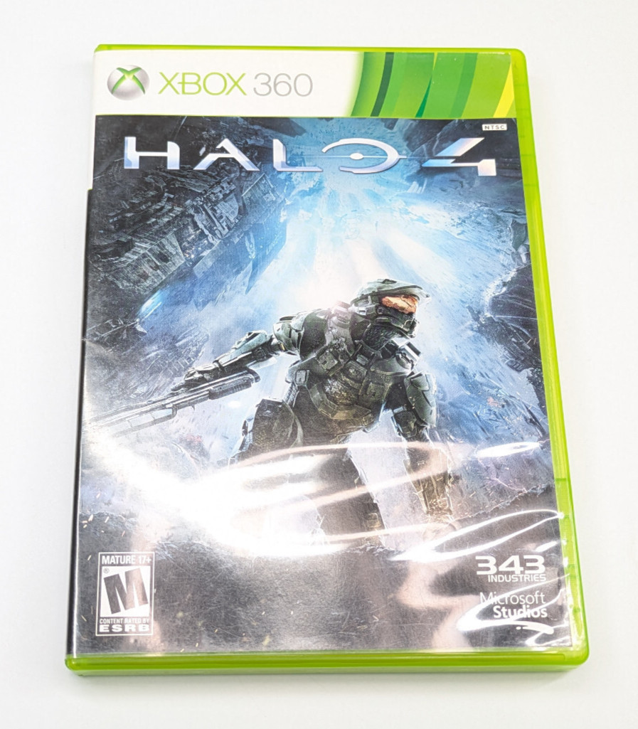 Halo 4 Twin Disc Xbox 360 343 Industries Video Game Rated M For Mature Tested