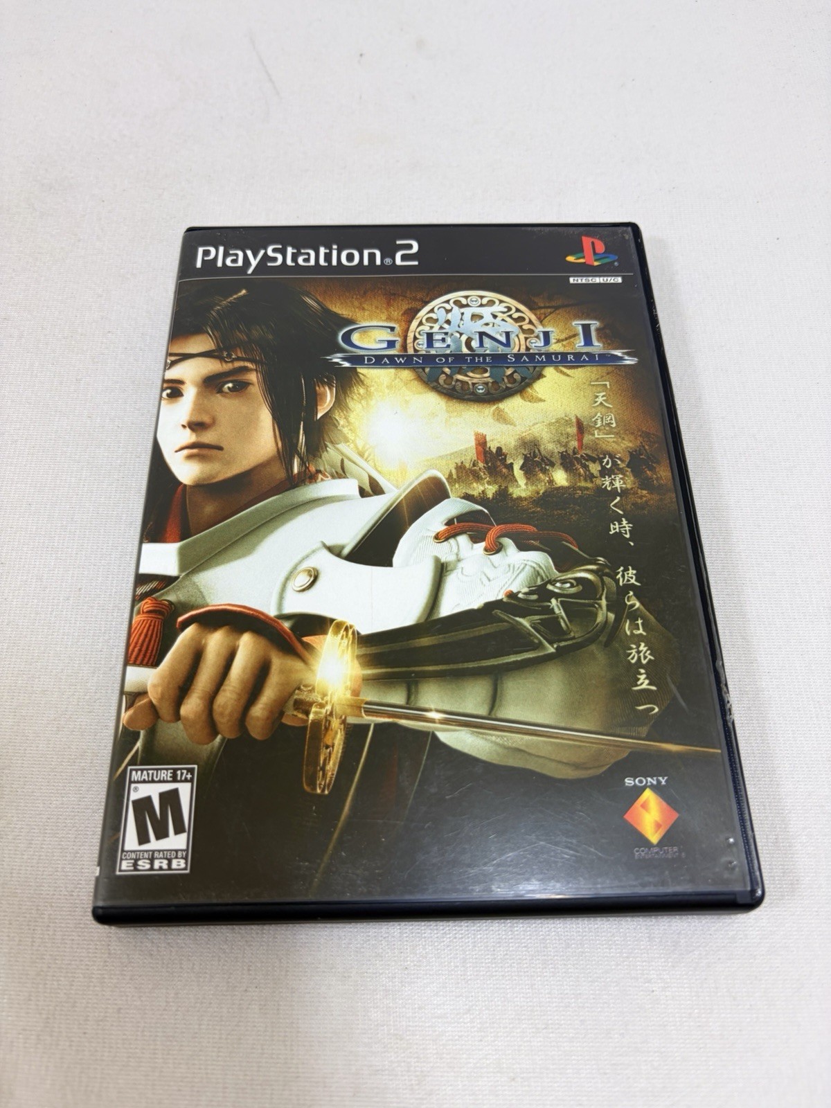 Genji: Dawn of the Samurai (Sony PlayStation 2, 2005) PS2 CIB Reg Card Tested