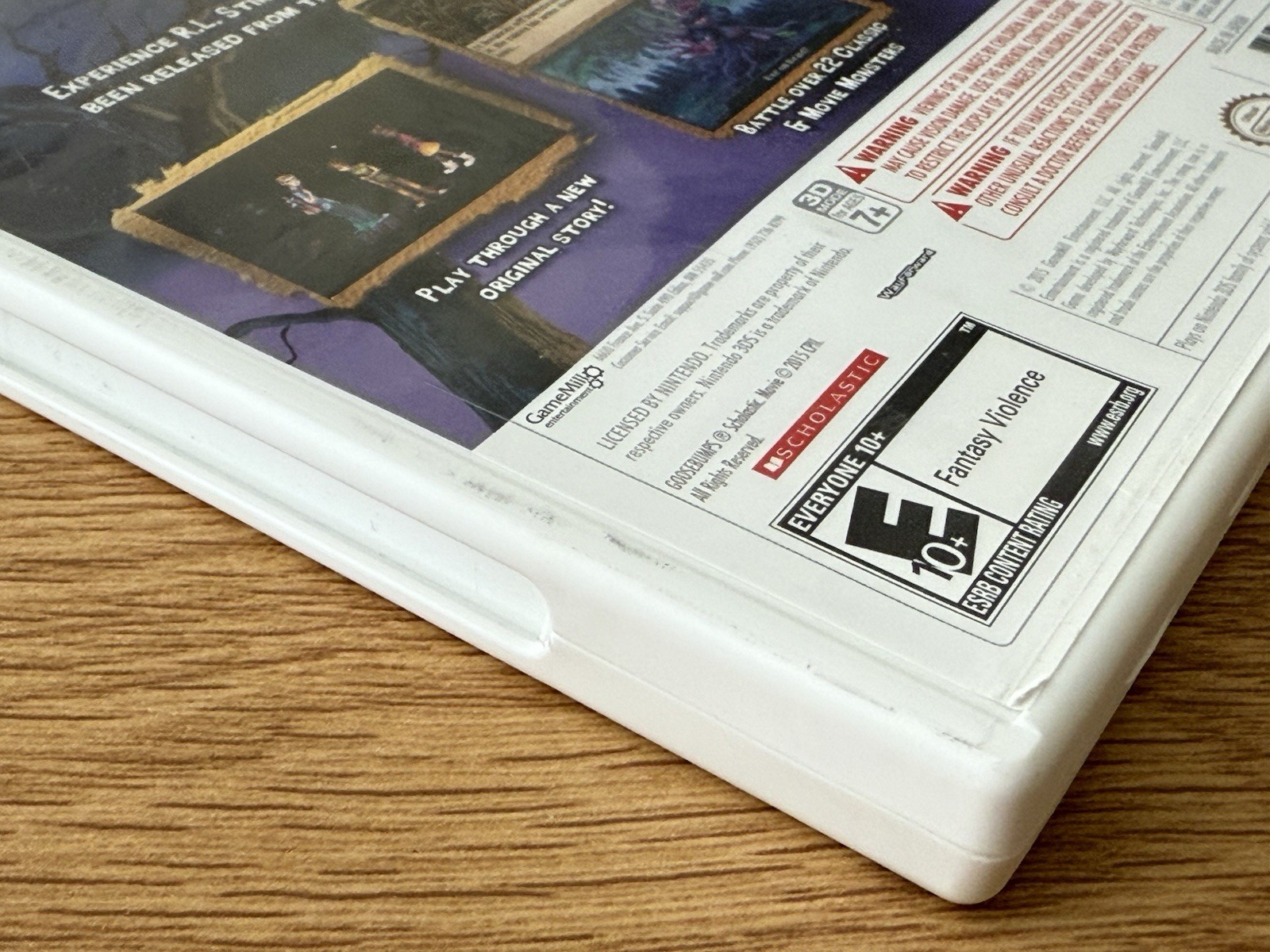 Goosebumps the Game – Nintendo 3DS – Complete CIB