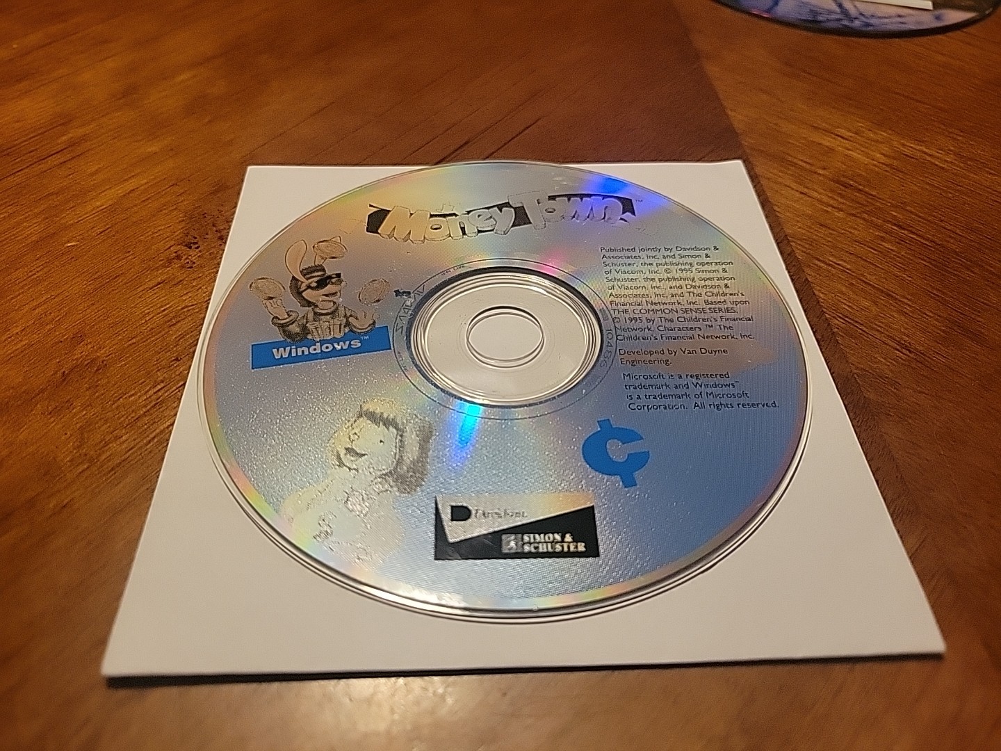 Money Town (PC, 1995) Educational Game Davidson Inc. – CD-ROM, Tested Works!