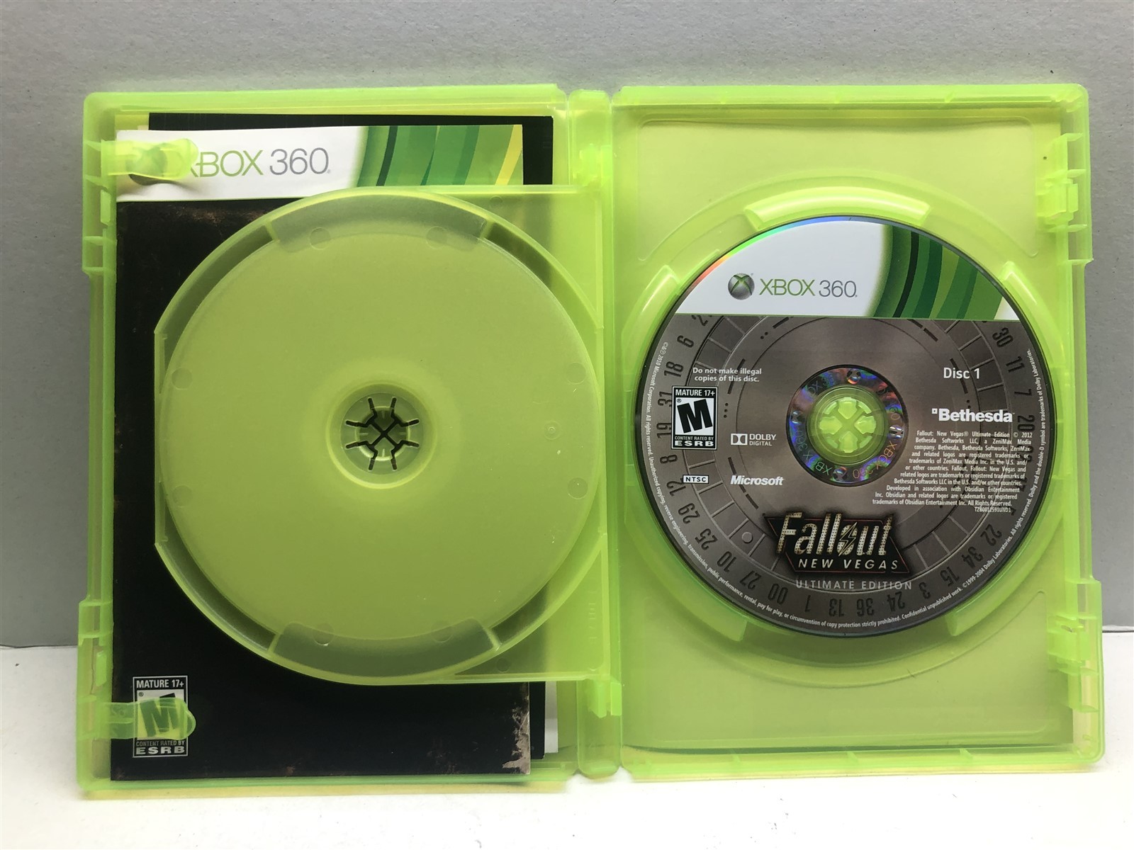 Fallout: New Vegas – Ultimate Edition (Xbox 360 / Xbox One) Complete Tested