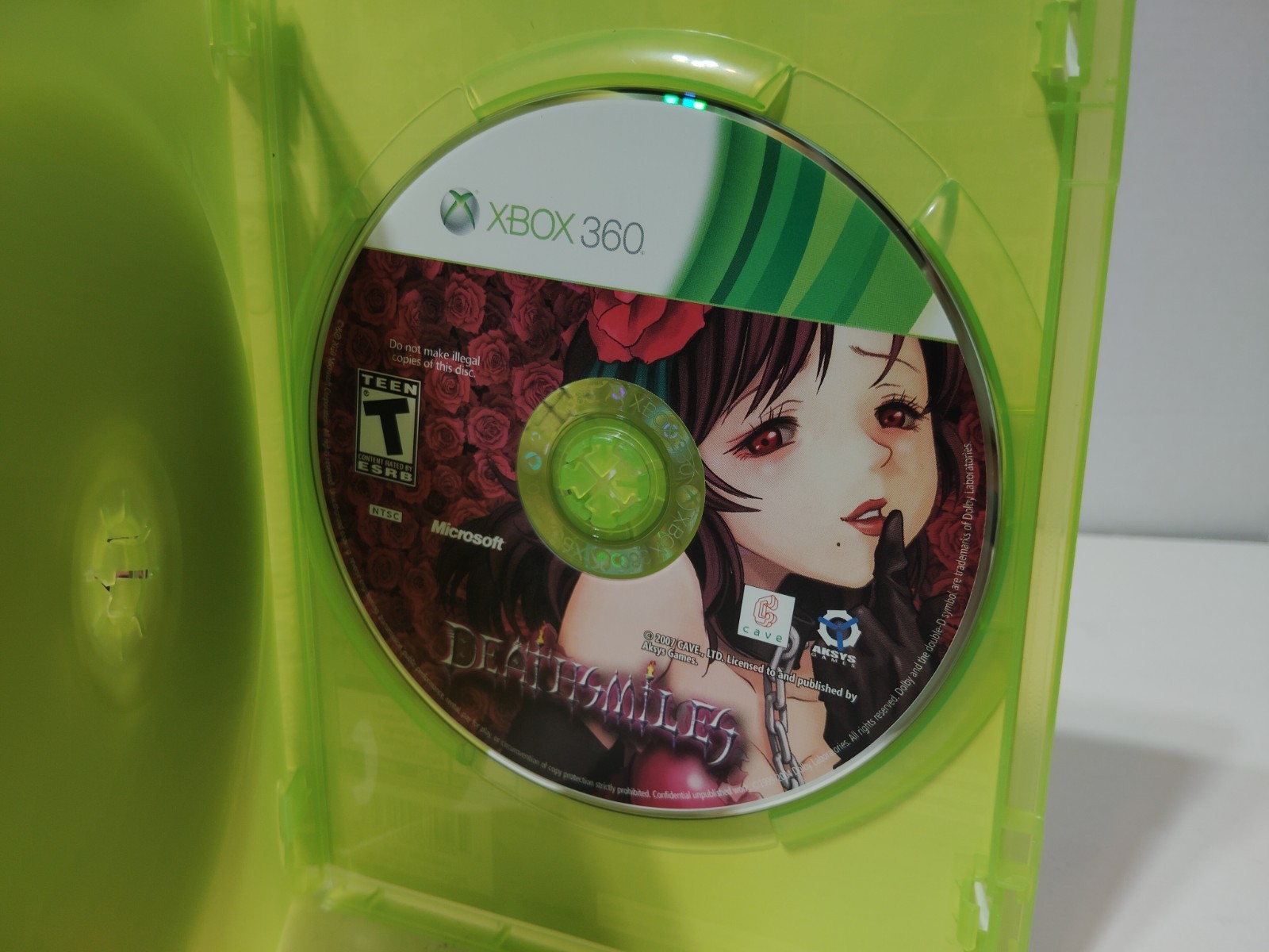 Deathsmiles for Xbox 360 US Complete CIB= Manual Soundtrack CD Tested! Fast Ship