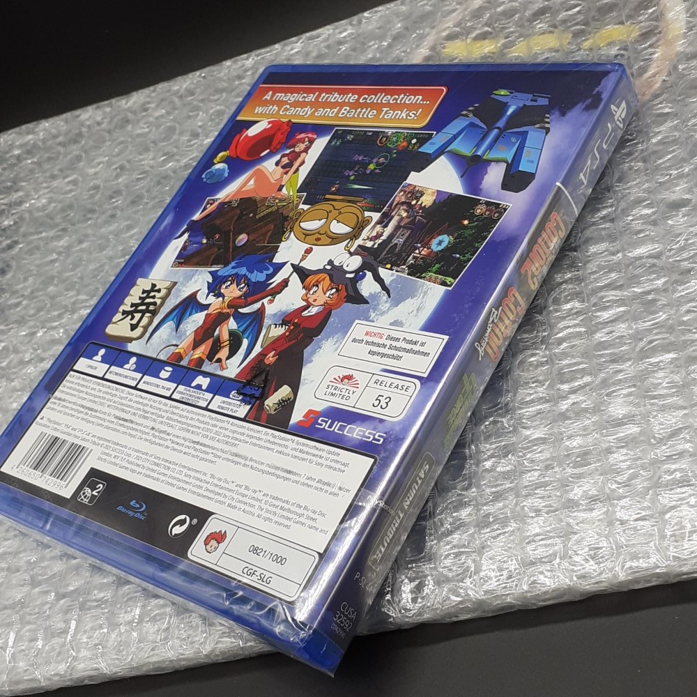 COTTON GUARDIAN FORCE SATURN TRIBUTE Strictly Limited Games+Card PS4 NEW