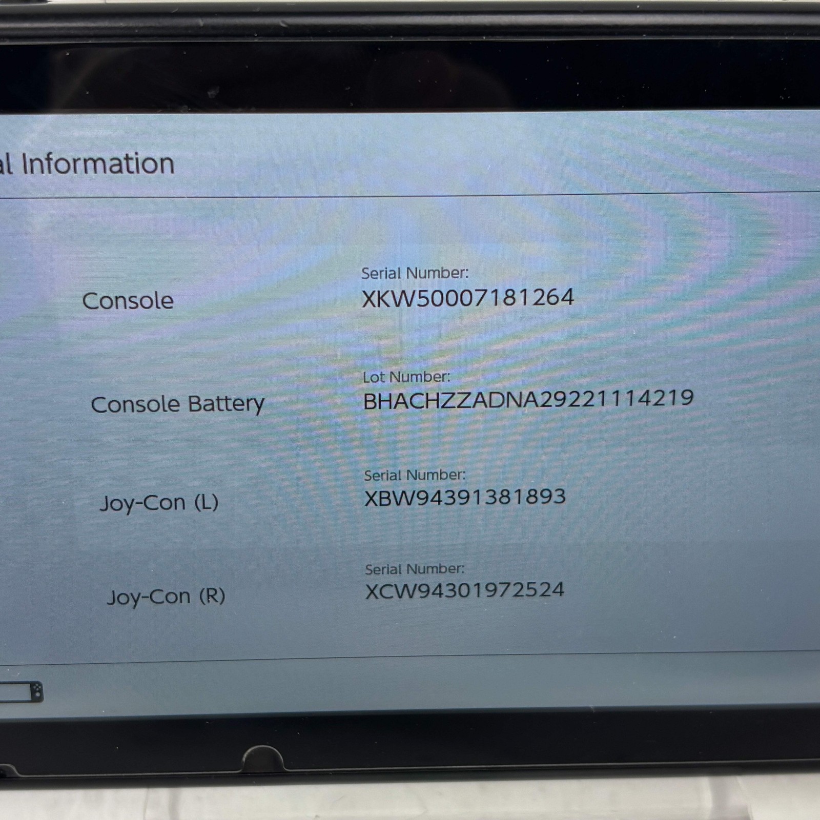 Nintendo Switch v2 Console Gaming System HAC-001(-01) Black