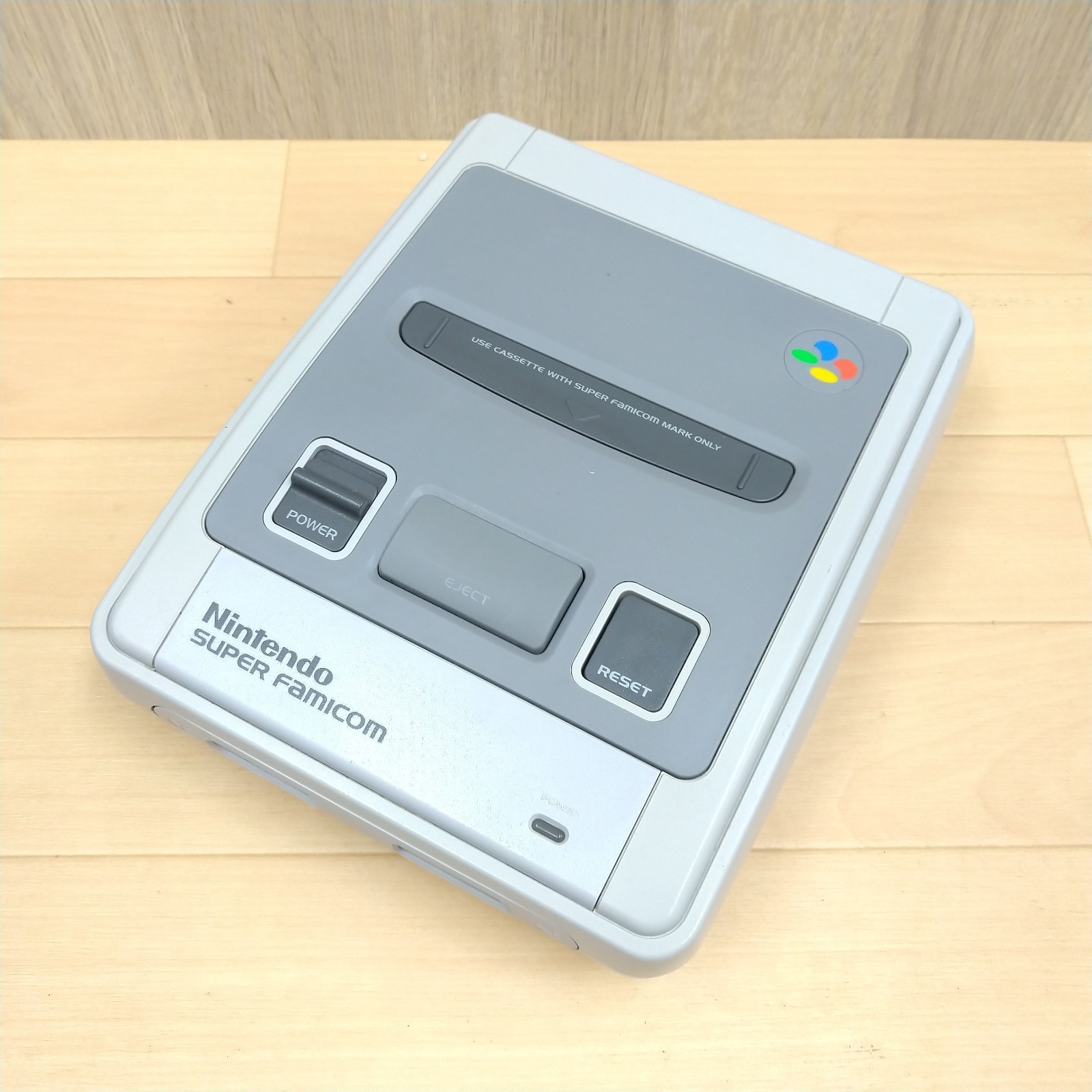 Nintendo Super Famicom Console Japan with Super Mario Storage Case &6 Games SNES