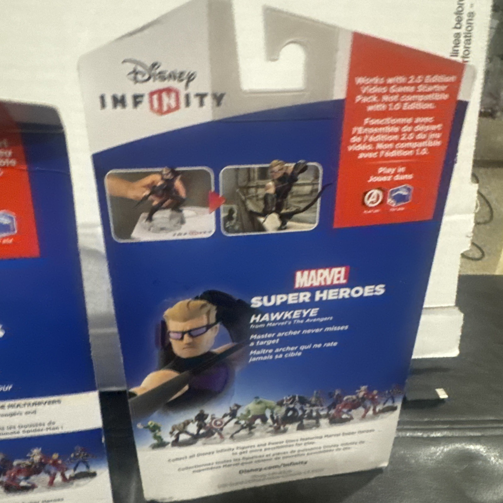 Disney Infinity 2.0 Marvel Avengers Lot Captain America Hulk Hawkeye Hulk Split