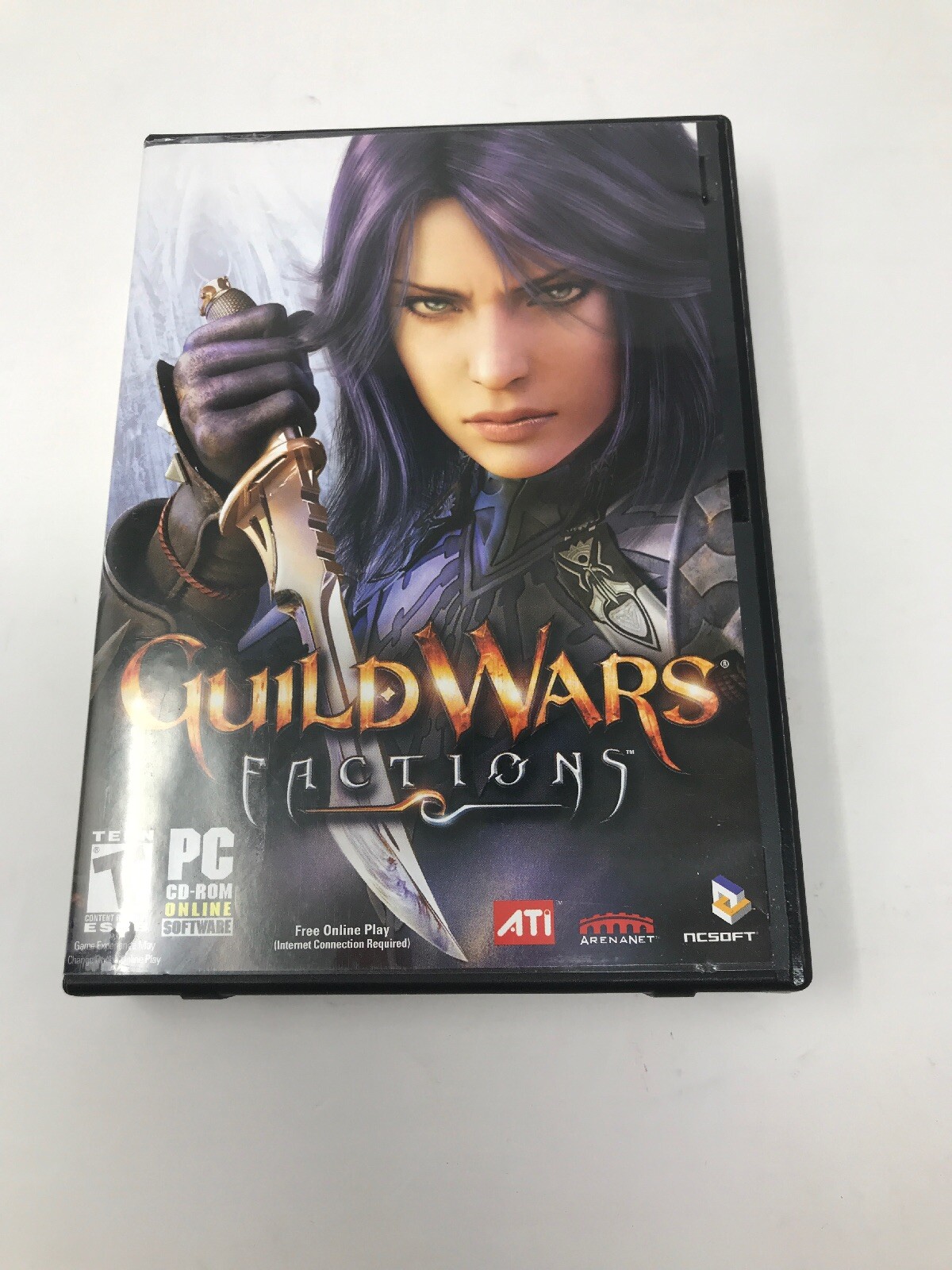 Guild Wars: Factions PC Video Game Complete with Access Key EUC