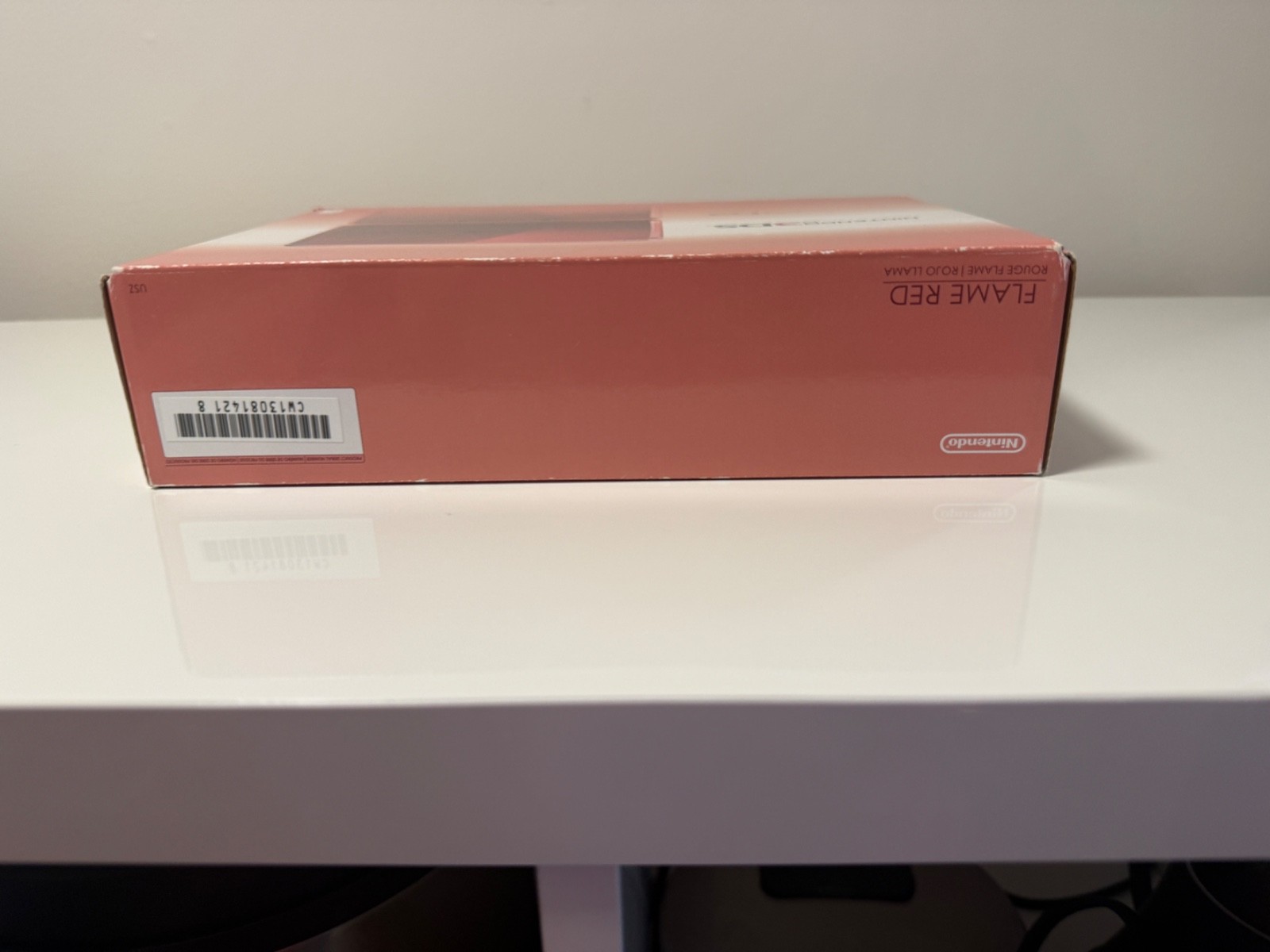 Nintendo 3DS Handheld System – Flame Red *Original Box & Manuals Included*