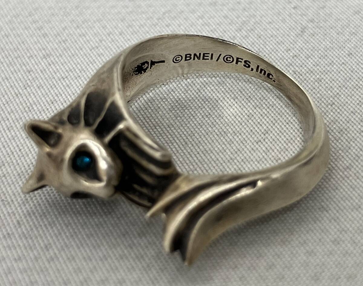 DARK SOULS Silvercat Ring TORCHTORCH Silver 925 w/Box FromSoftware US Size 10