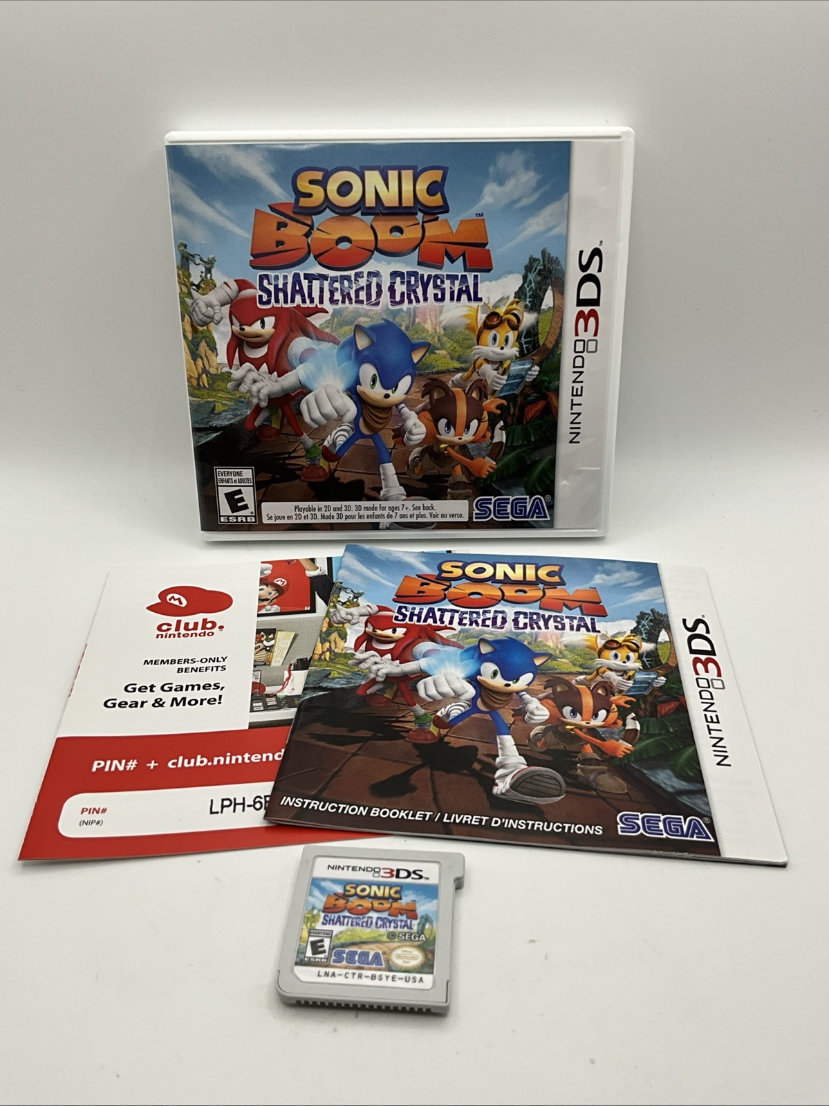 Sonic Boom: Shattered Crystal (Nintendo 3DS, 2014)