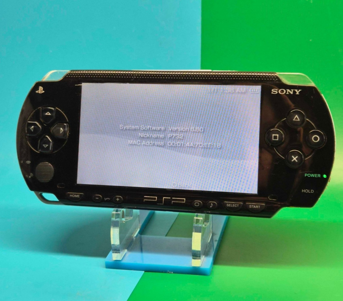 Sony PSP-1001 Handheld Console – New Battery, 2GB M2 Card, God of War Demo Disc