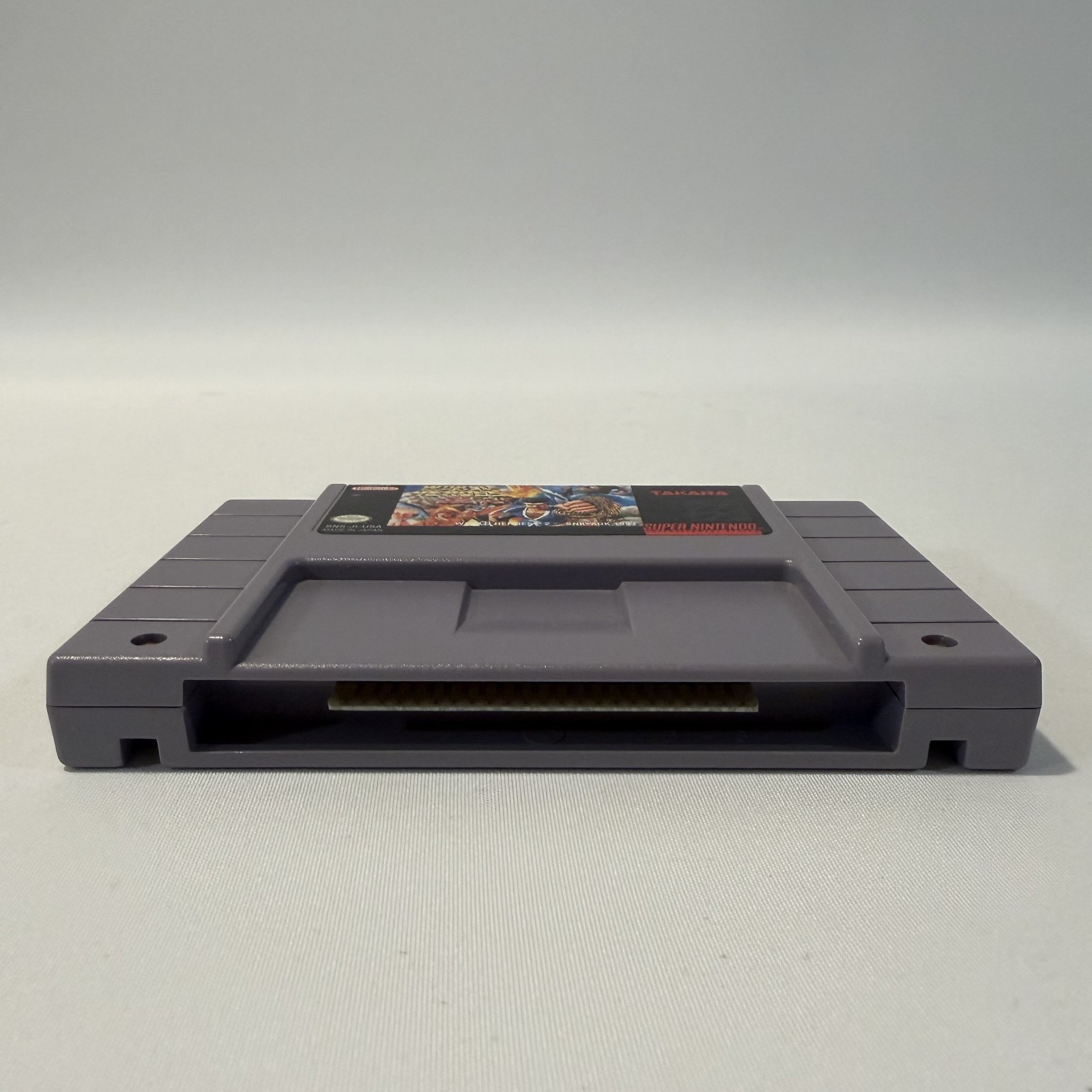 World Heroes 2 SNES Fighting Arcade Multiplayer Video Game Sunsoft Cartridge