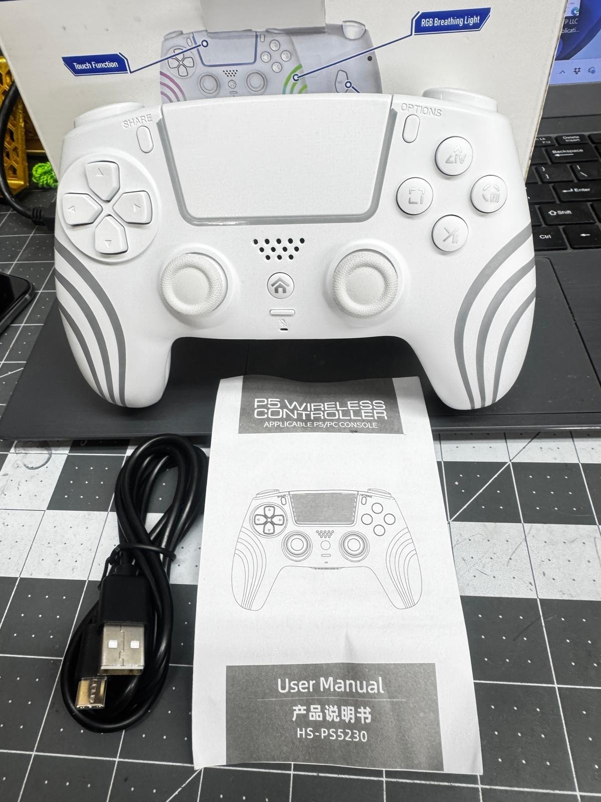 PS5 Wireless Controller for Sony PlayStation 5 & PC New in Box USB-C