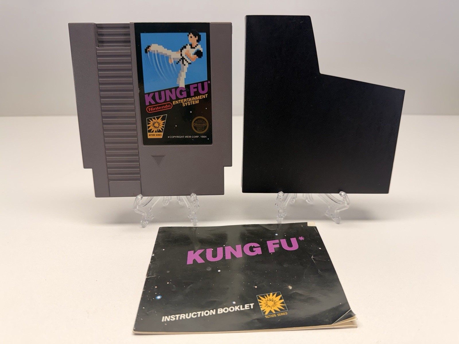 Kung Fu (Nintendo Entertainment System, 1985) With Manual