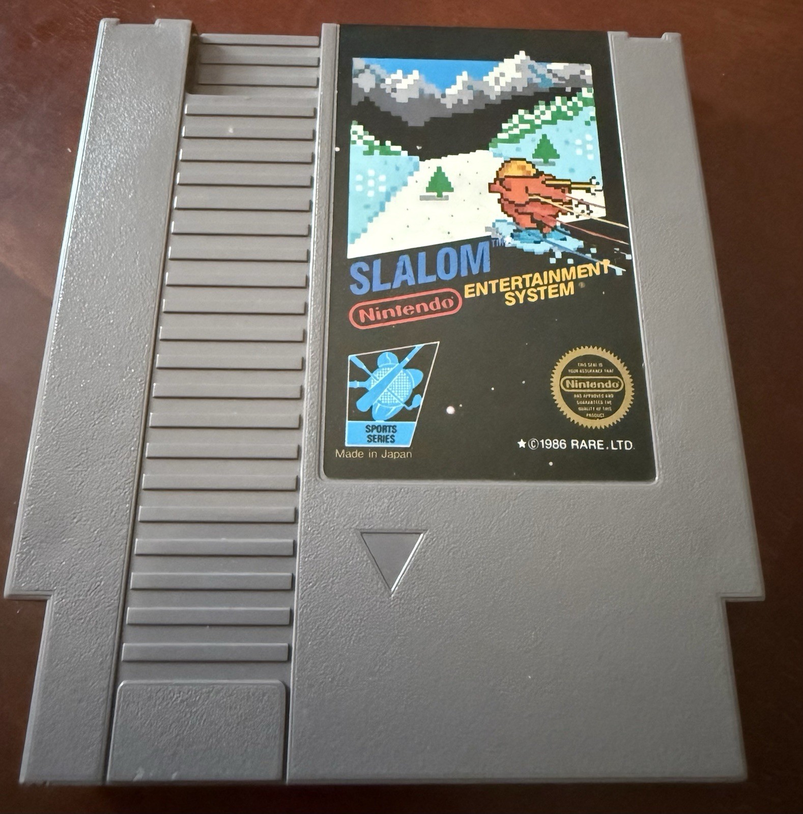 Nintendo NES Lot of 2! Slalom & Super Mario/Duck Hunt CARTS ONLY Combine Ship 📫
