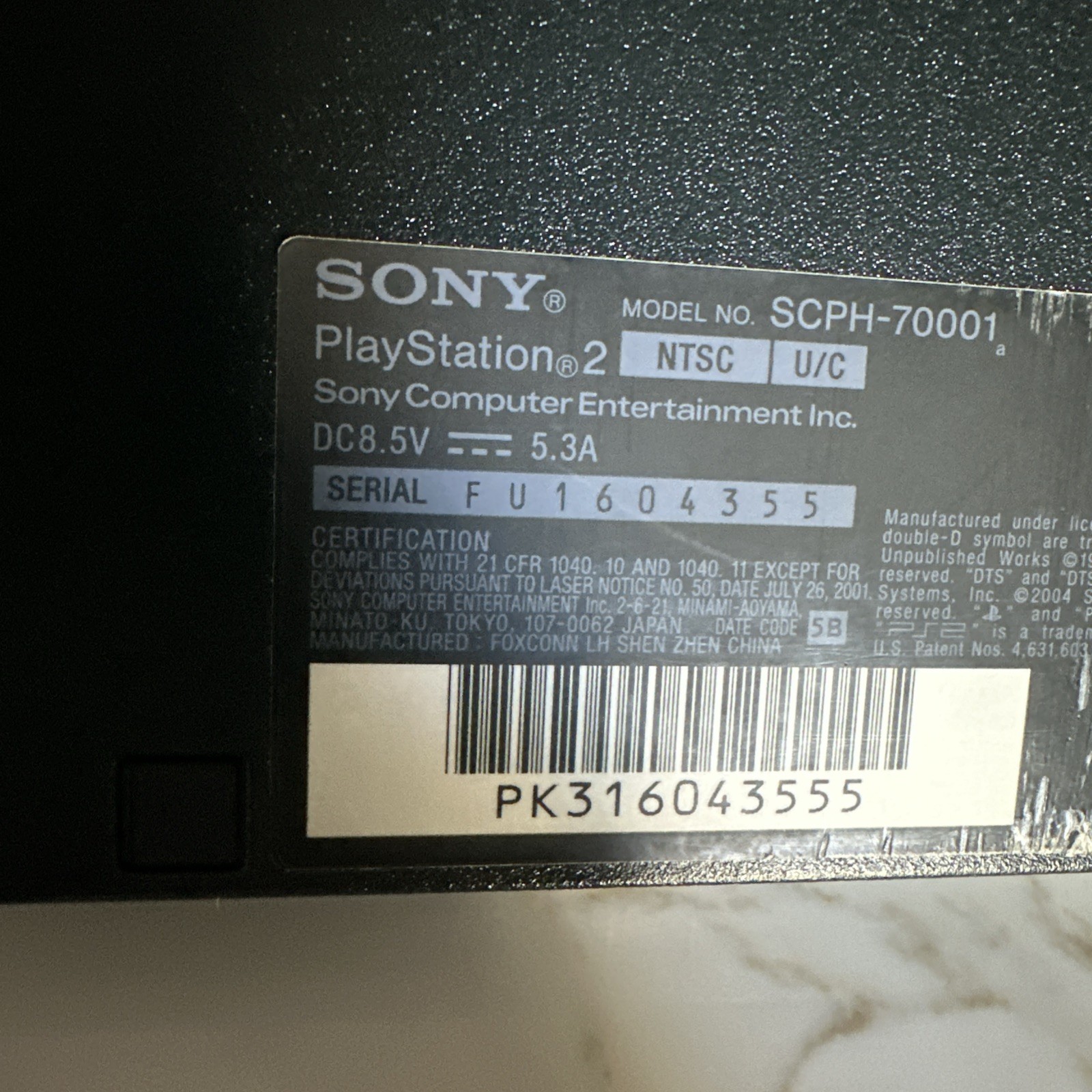Sony PlayStation 2 Slim Console (SCPH-70001) + 23 Sports Games, Controllers READ