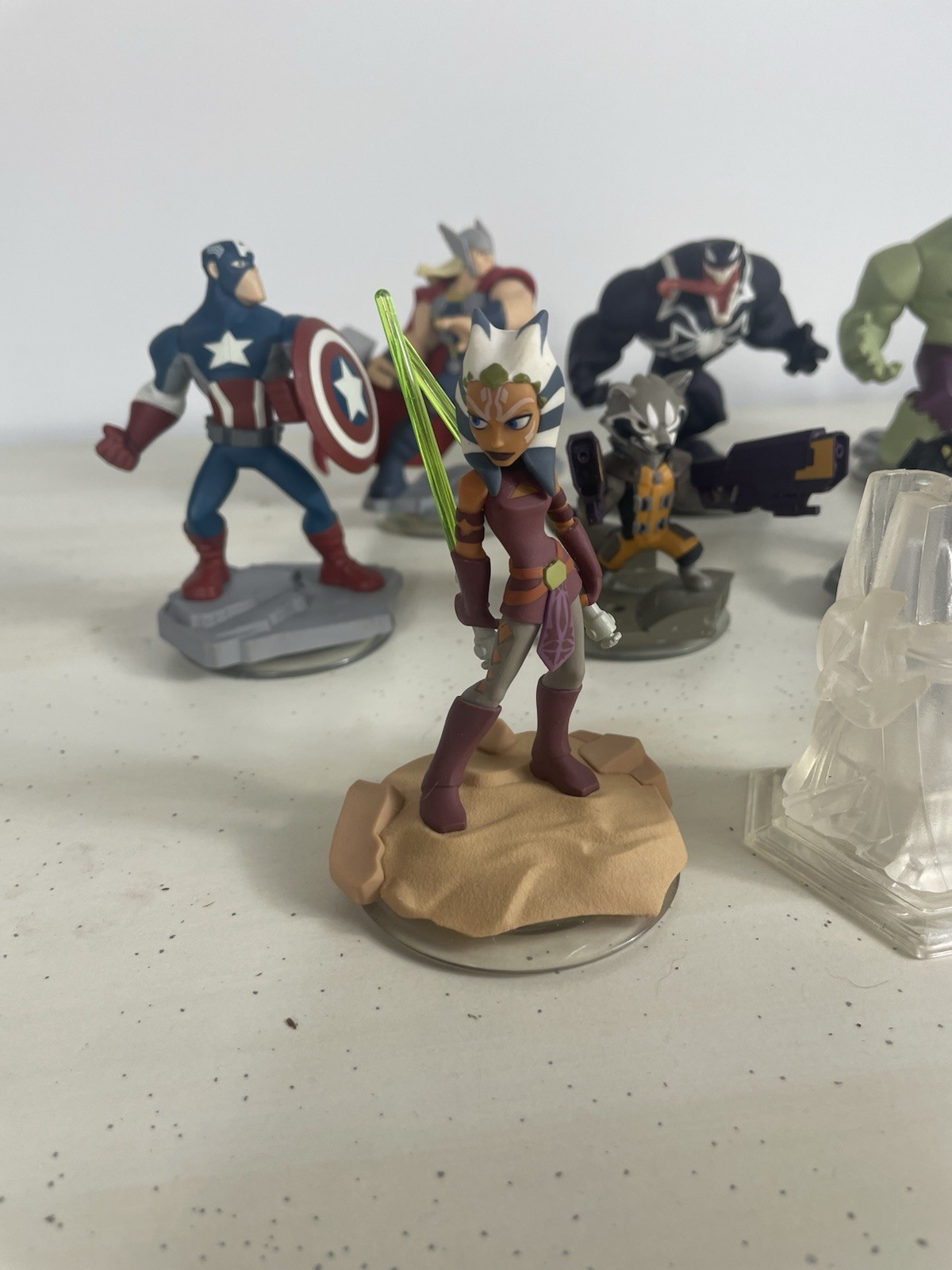 Disney Infinity Marvel & Star Wars Figure Lot Of 11