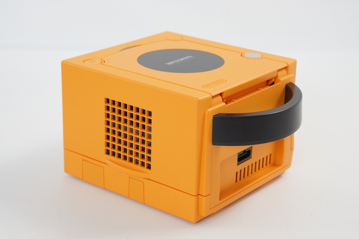 Gamecube Orange Console Boxed DOL-101JP For Japan Game Tested System DJH0069536