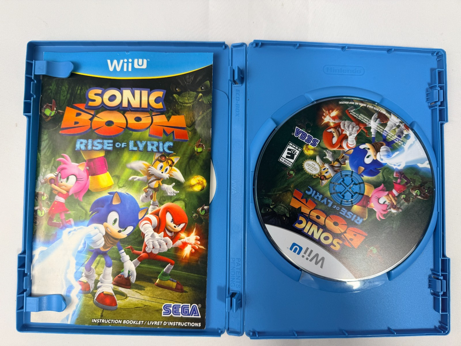 Sonic Boom: Rise of Lyric (Nintendo Wii U, 2014)