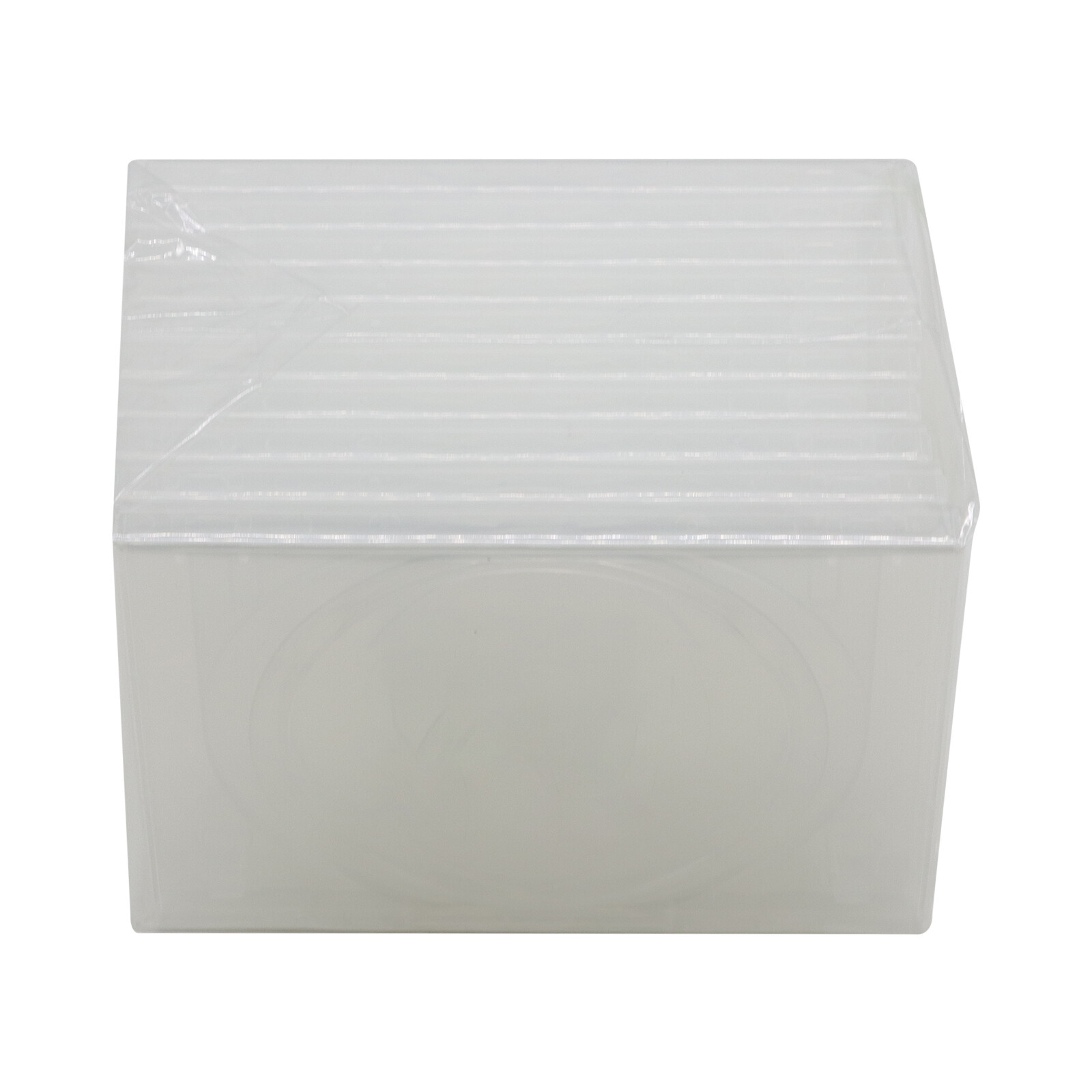 Lots Clear Standard 4-Discs DVD Storage Replacement Case Box 14mm Holder Flap