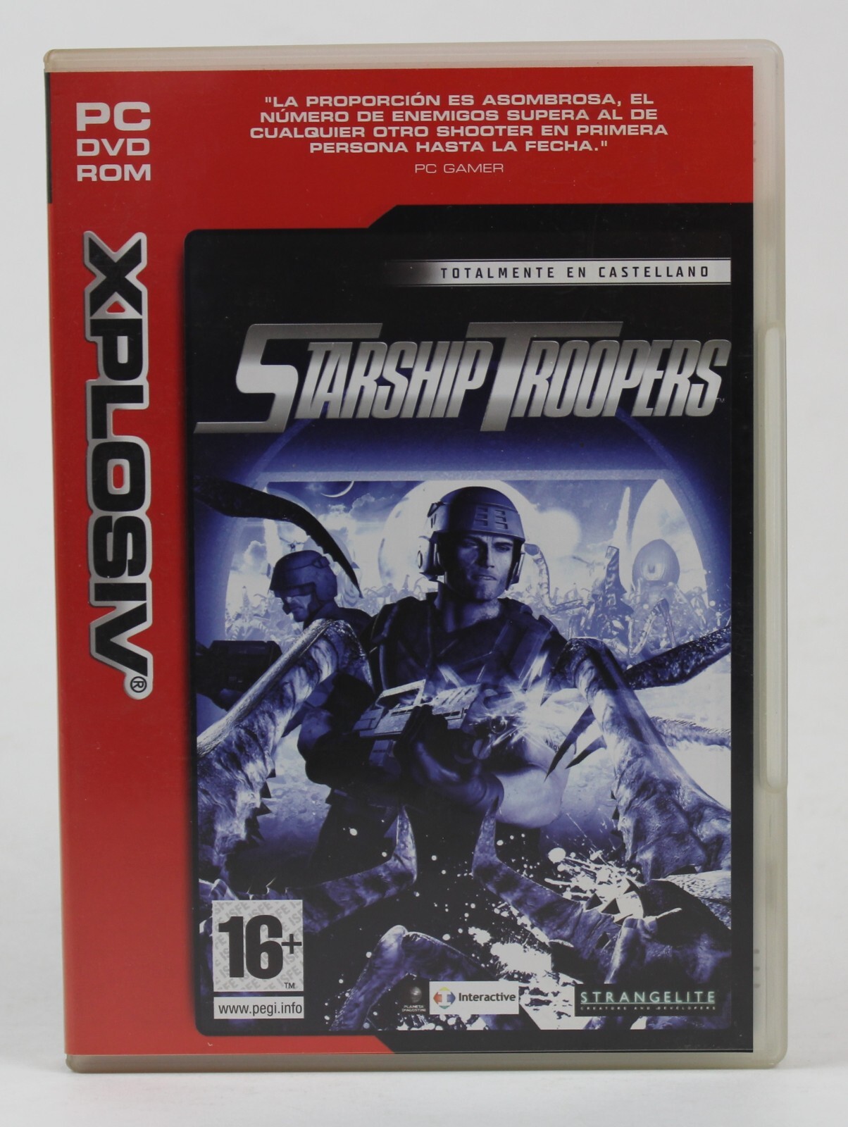 2007 STARSHIP TROOPERS Video Game Spain Release Castillian Spanish – PLEASE READ