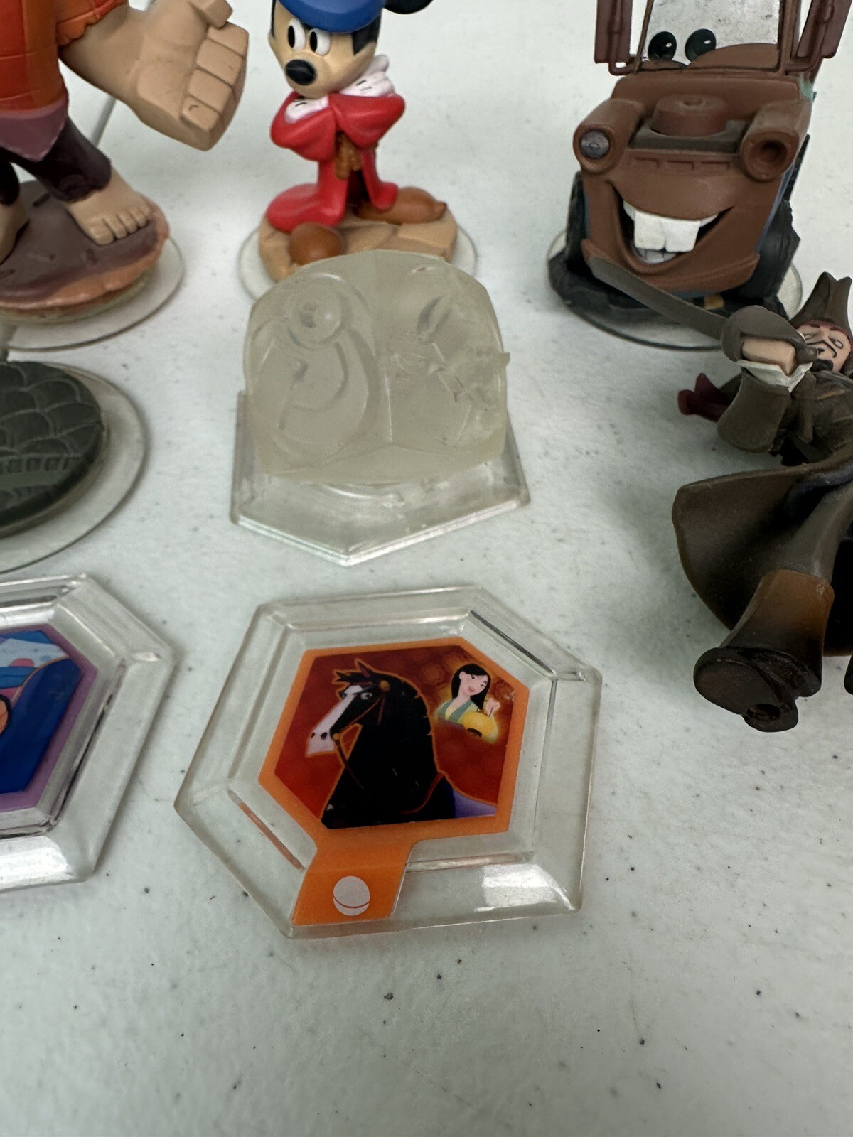 Disney Infinity 10 Pc Lot Figures & More – Wreck It Ralph, Cars, Mickey Mouse
