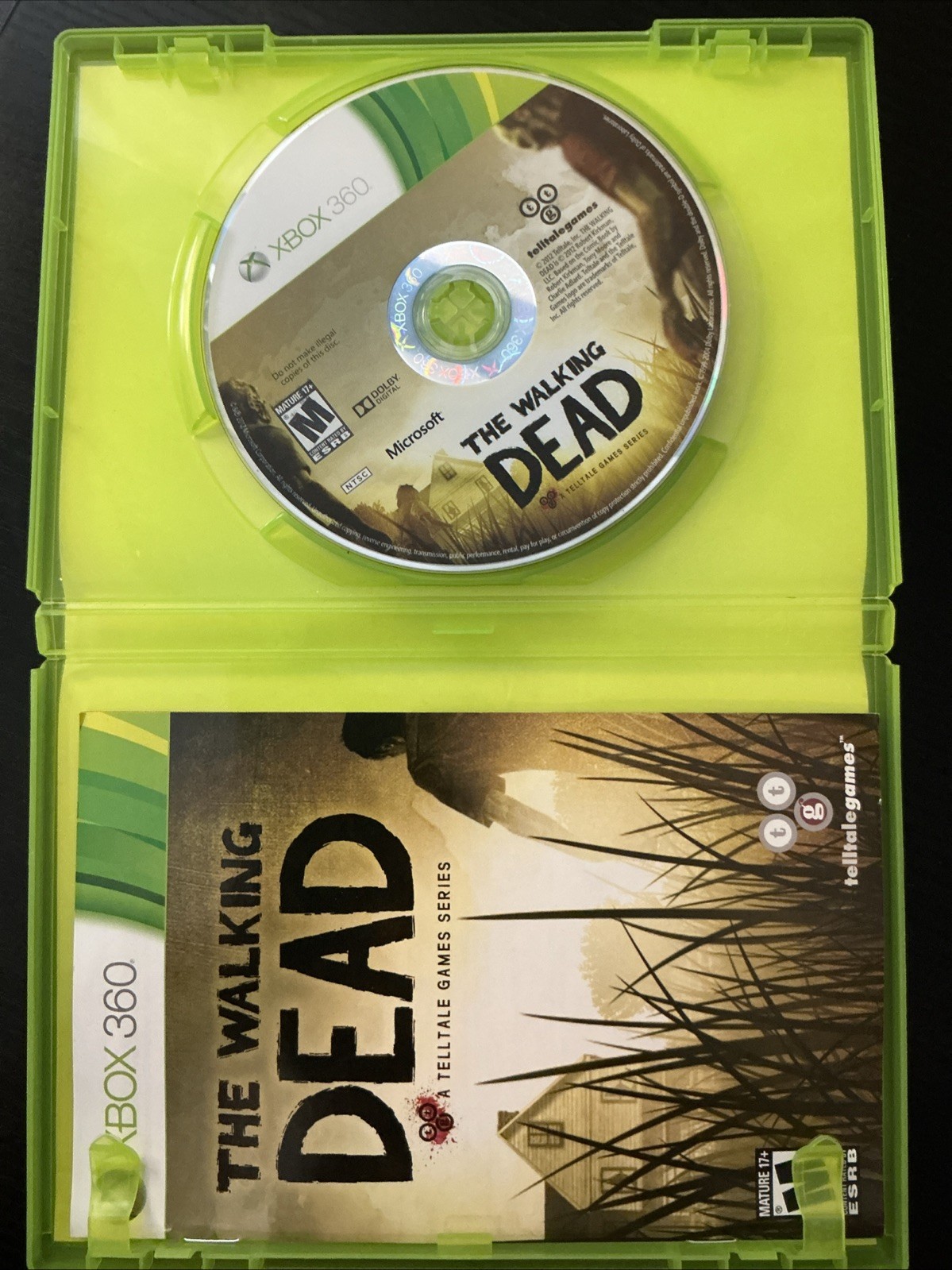 The Walking Dead: A Telltale Games Series (Microsoft Xbox 360) – CIB – Tested
