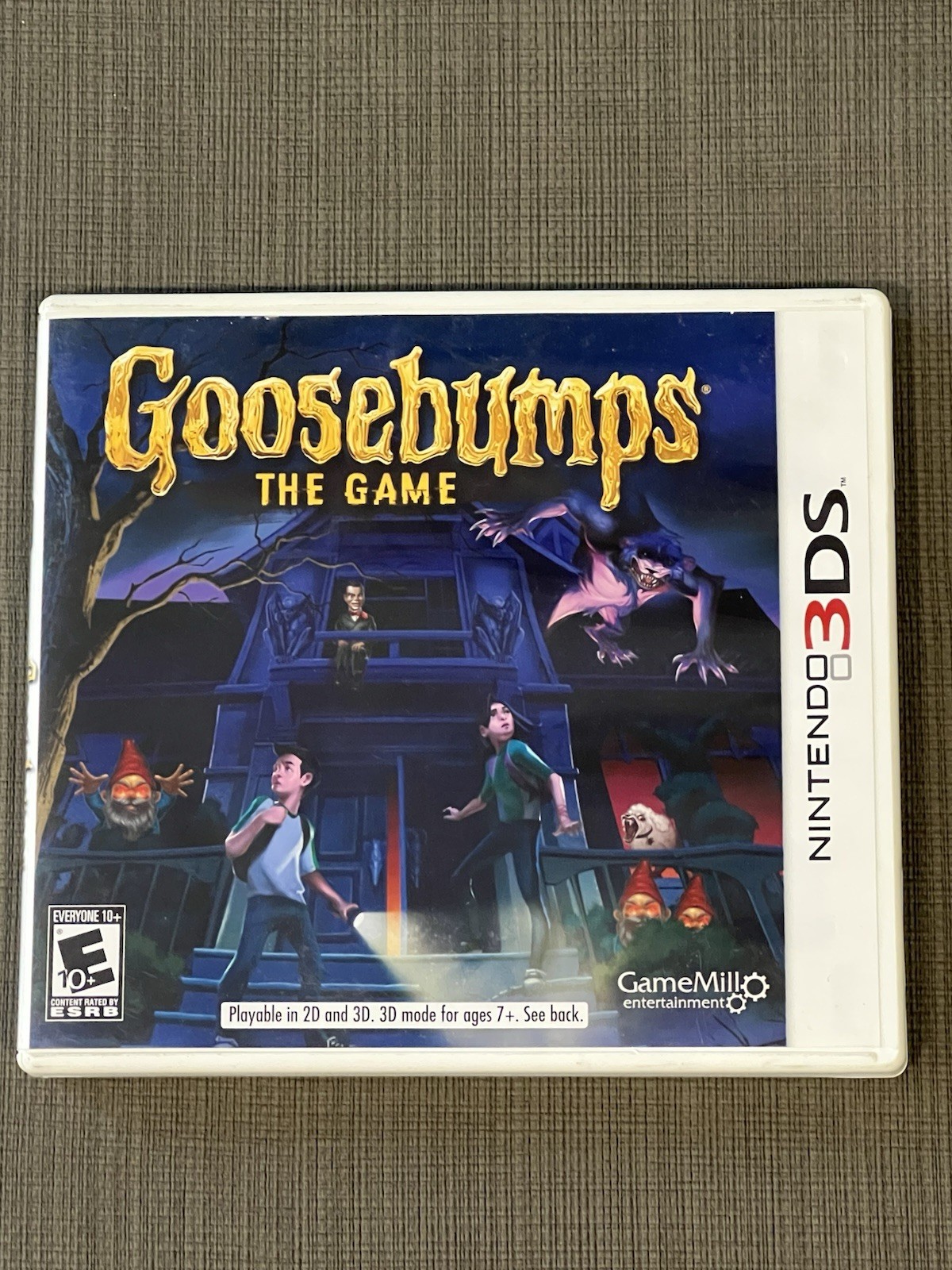 Goosebumps: The Game (Nintendo 3DS, 2015) Complete W/ Manual CIB TESTED